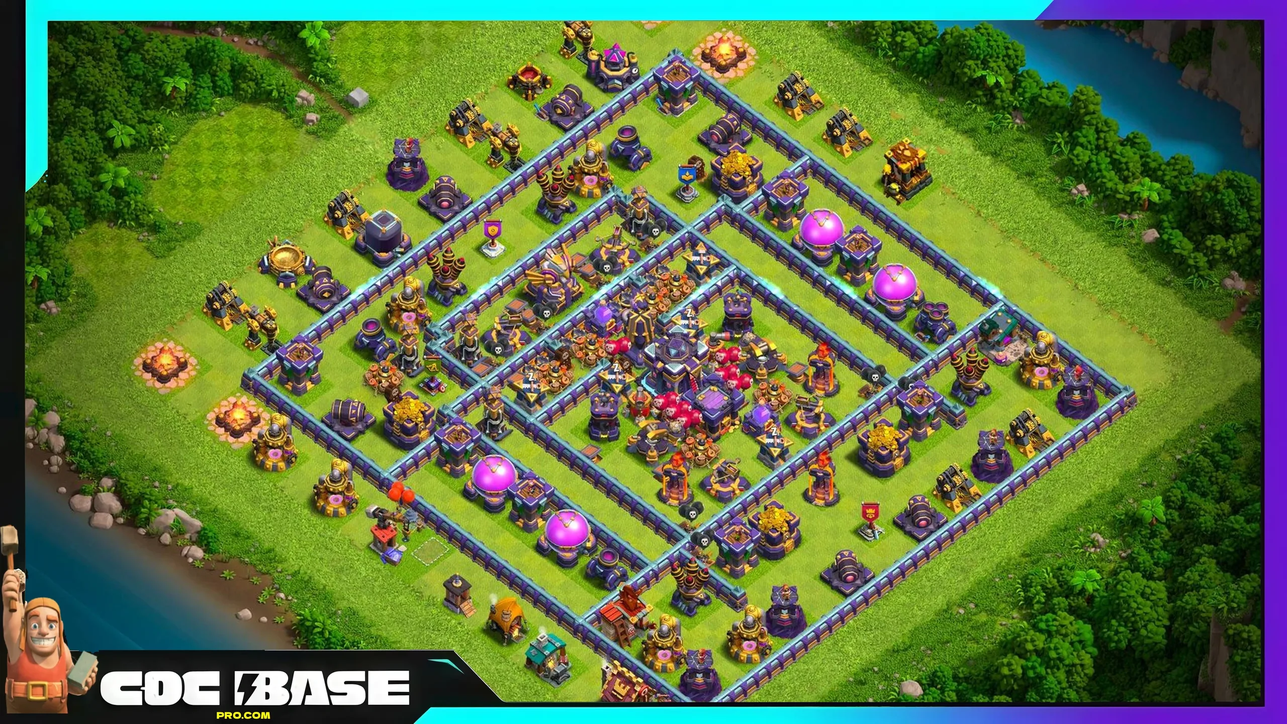 Optimized TH15 Legend League Base Link 2026 Anti 3 Star Compact #06