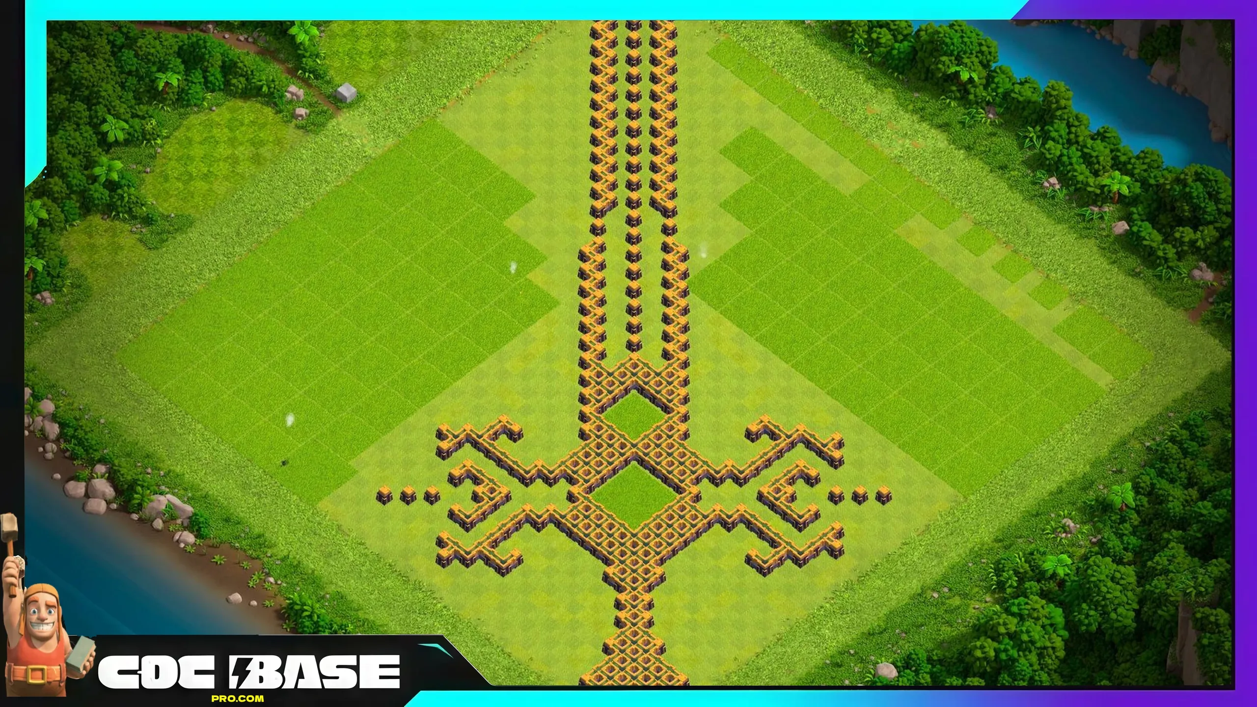Advanced TH14 Troll Base Link 2026 Fun Layout #03
