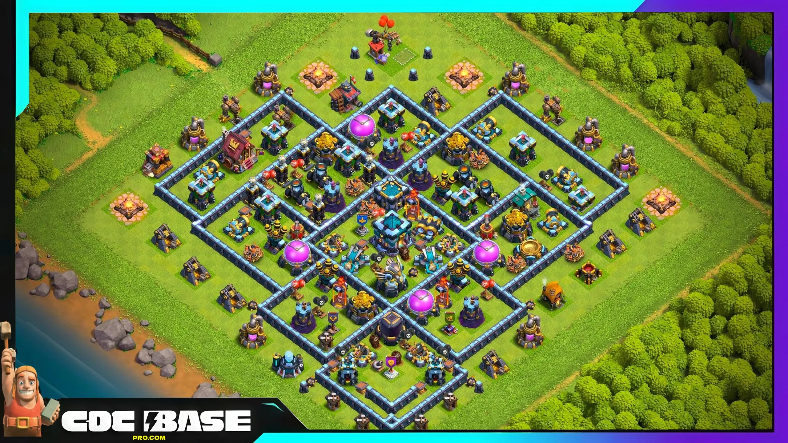 Top Tier TH13 Farming Base Link 2026 Resource Protected Layout #30