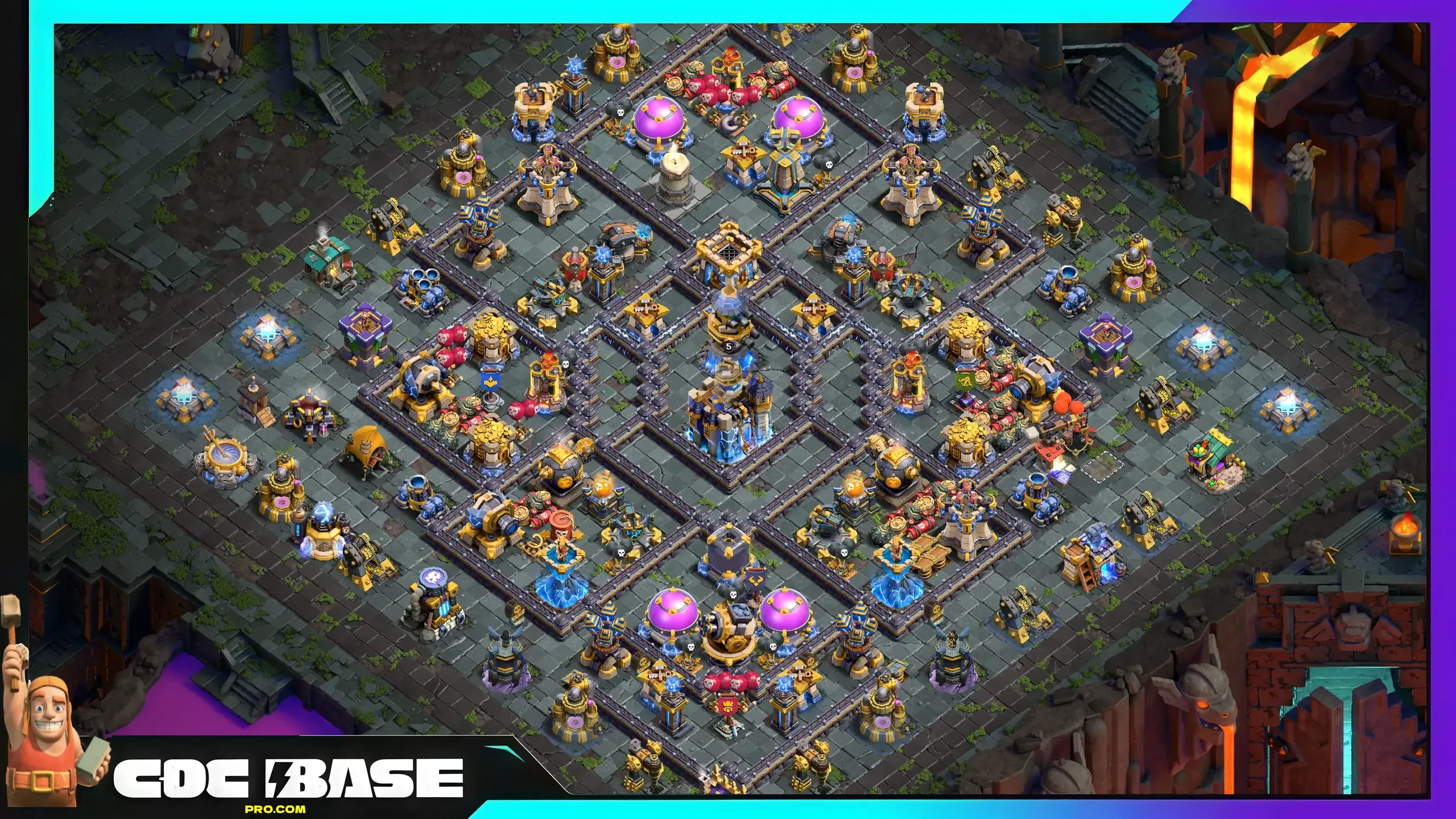 Updated TH18 Loot Defense Base Link 2026 Anti Meta Design #20