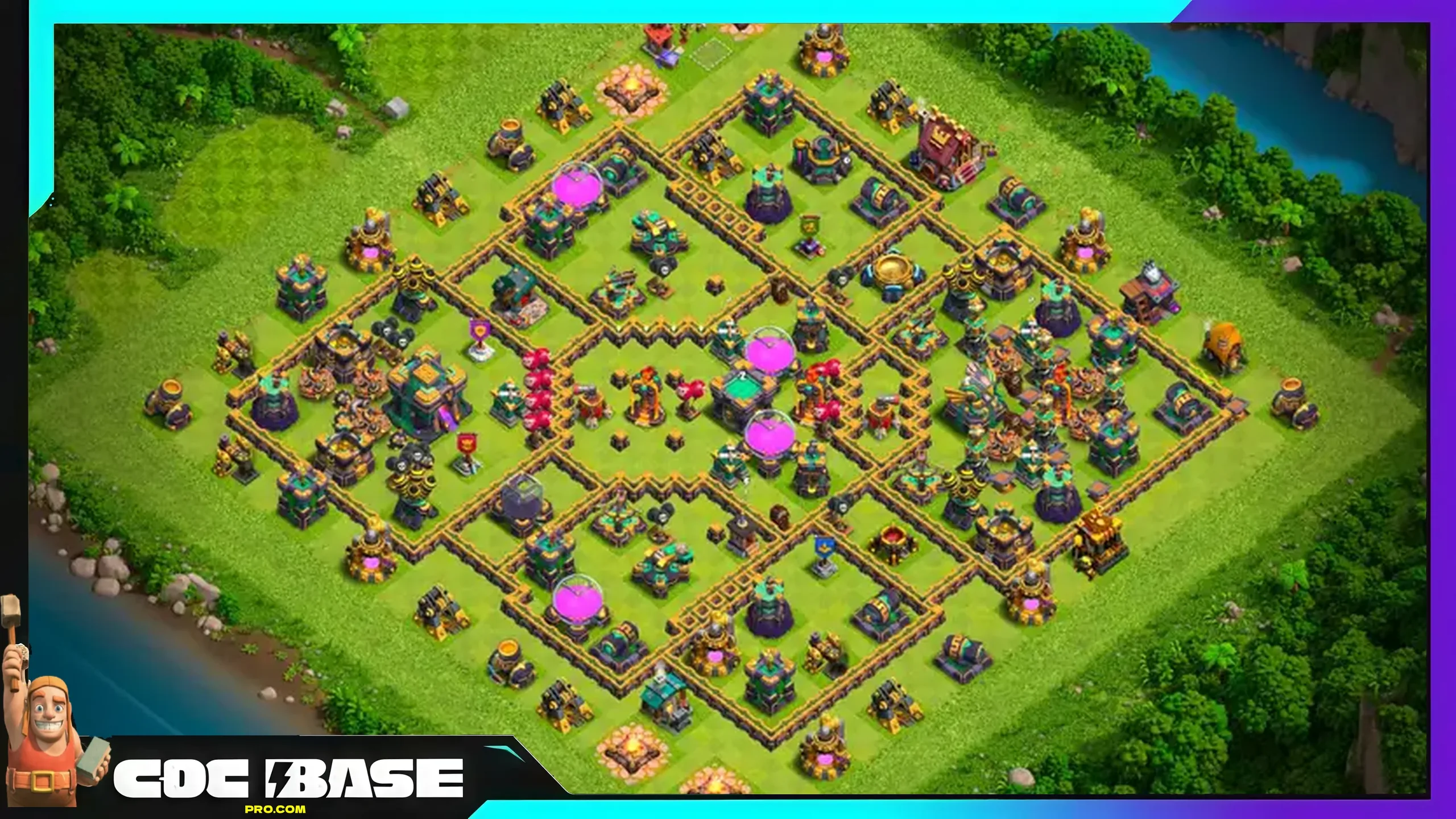 TH14 Farm Base With Copy Link 2026 Resource Protection #13