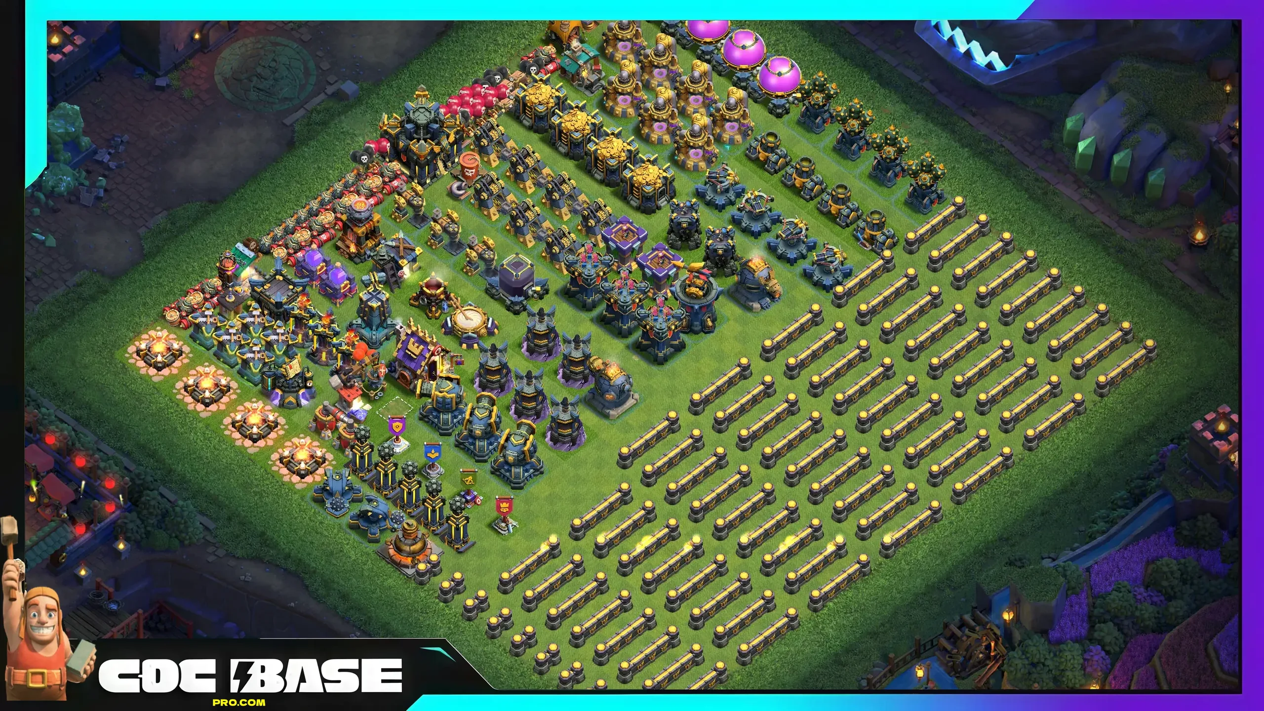New TH17 Troll Defense Base 2026 Easy Copy #03