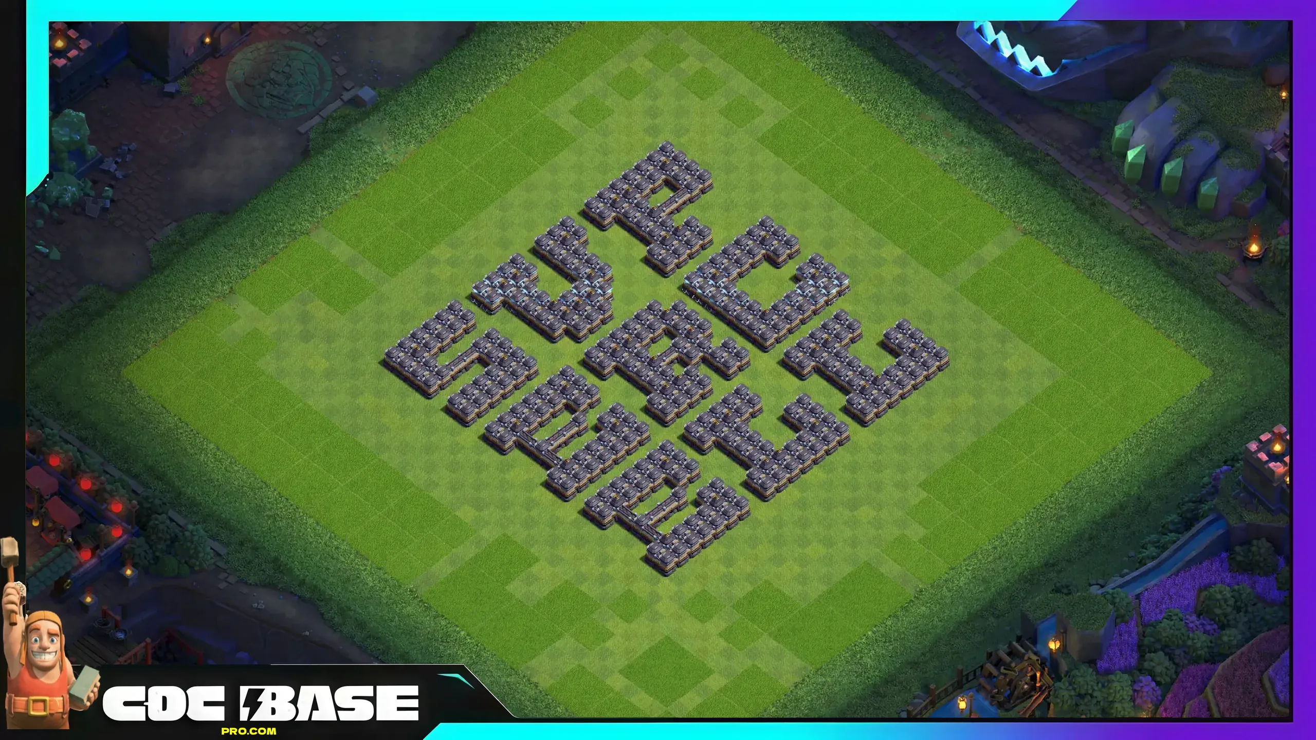 New TH18 Troll Defense Base 2026 Easy Copy #04