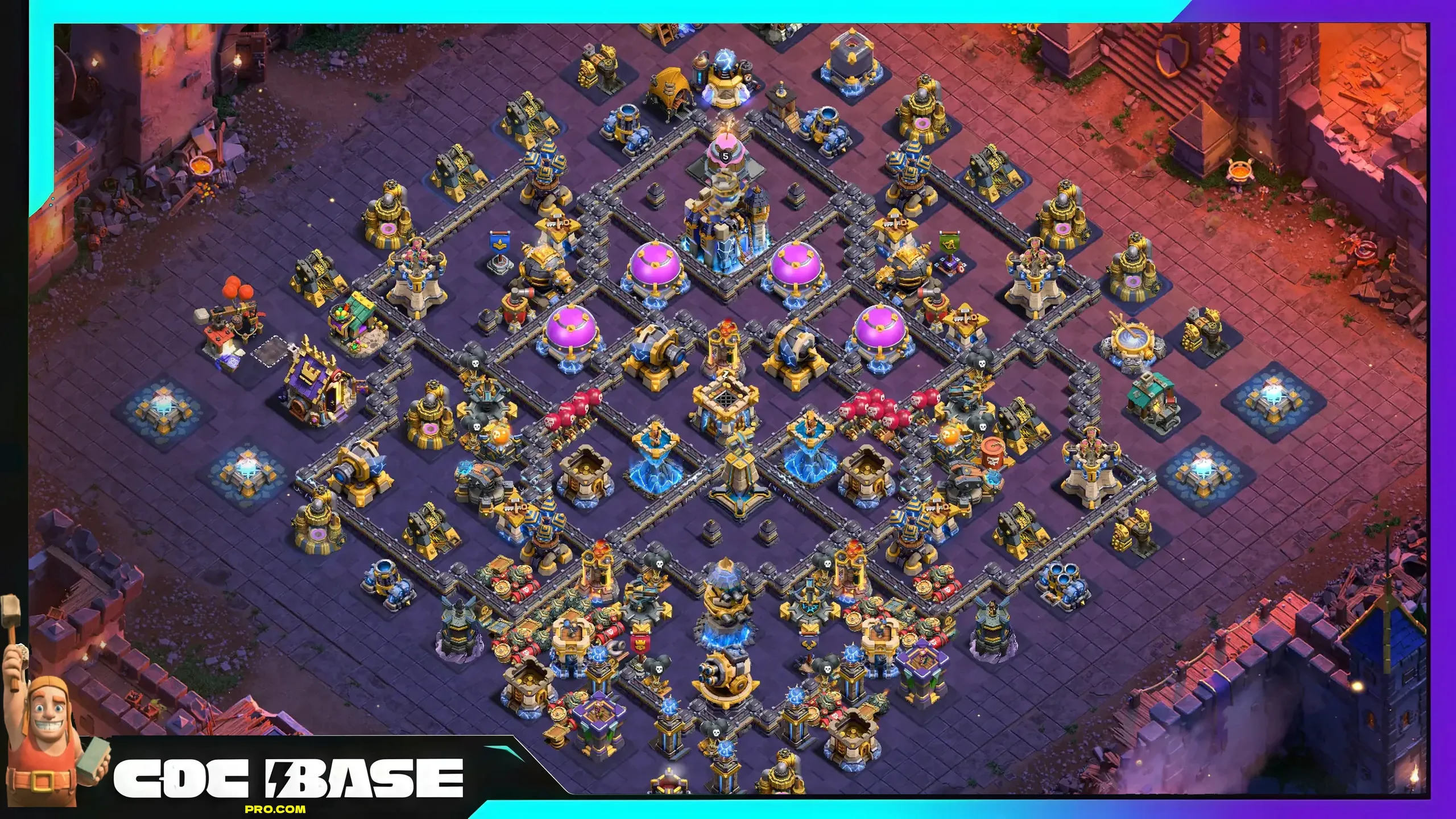 TH18 War League Defense Base Link 2026 Outstanding Defense #07
