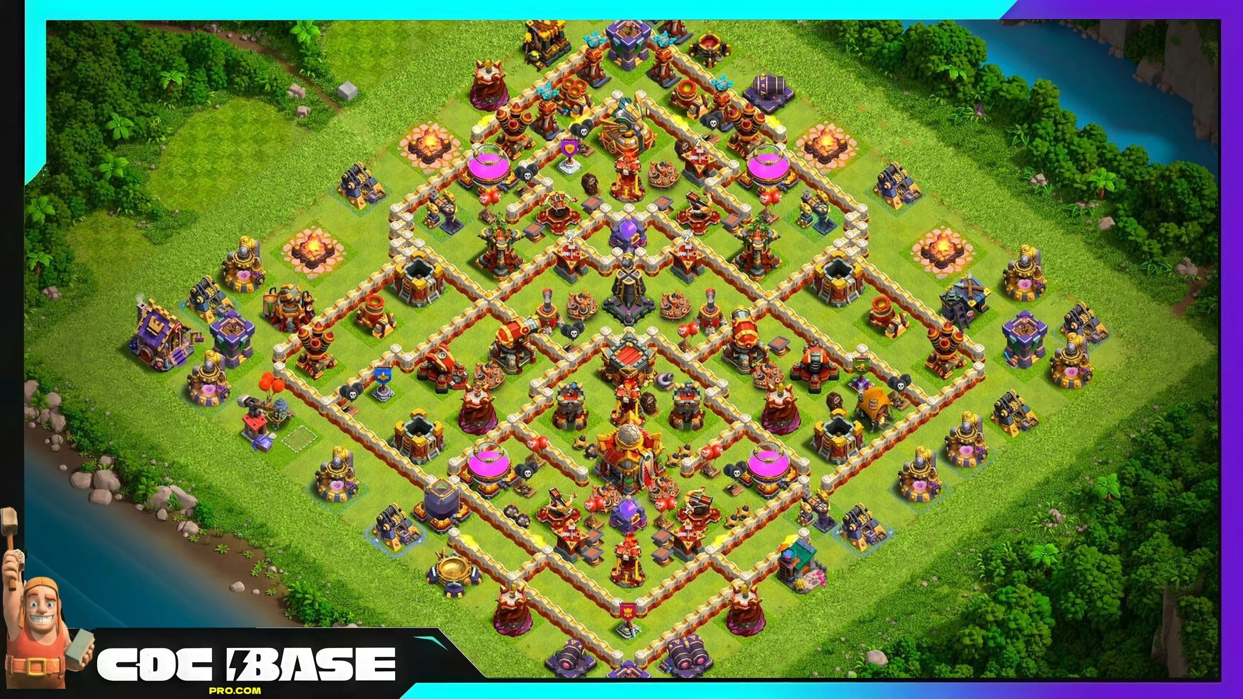 Modern TH16 Hybrid Base Link 2026 Balanced Defense #08