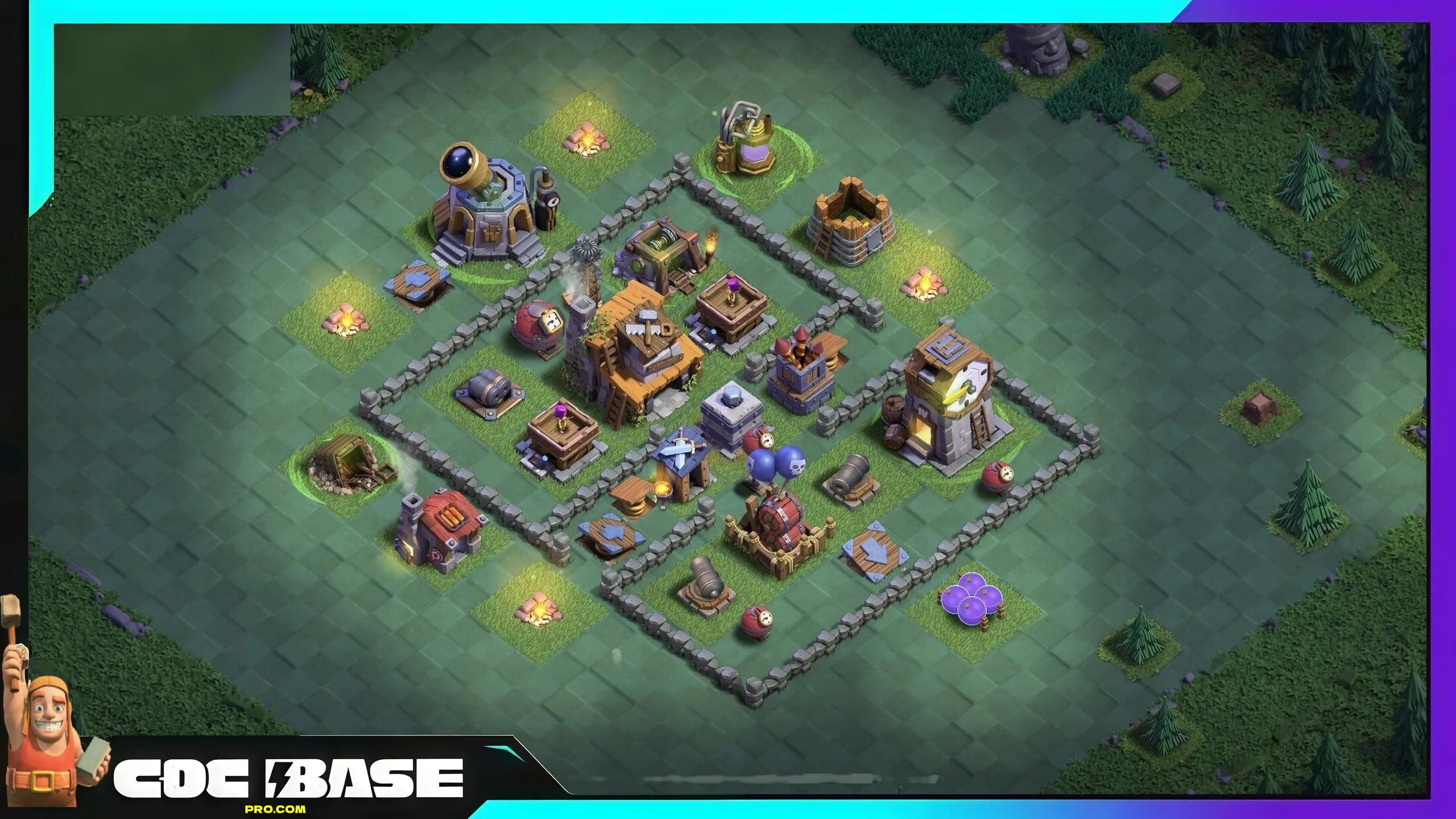 Battle Tested BH4 Builder Base Link 2026 Stable Defense Results #846