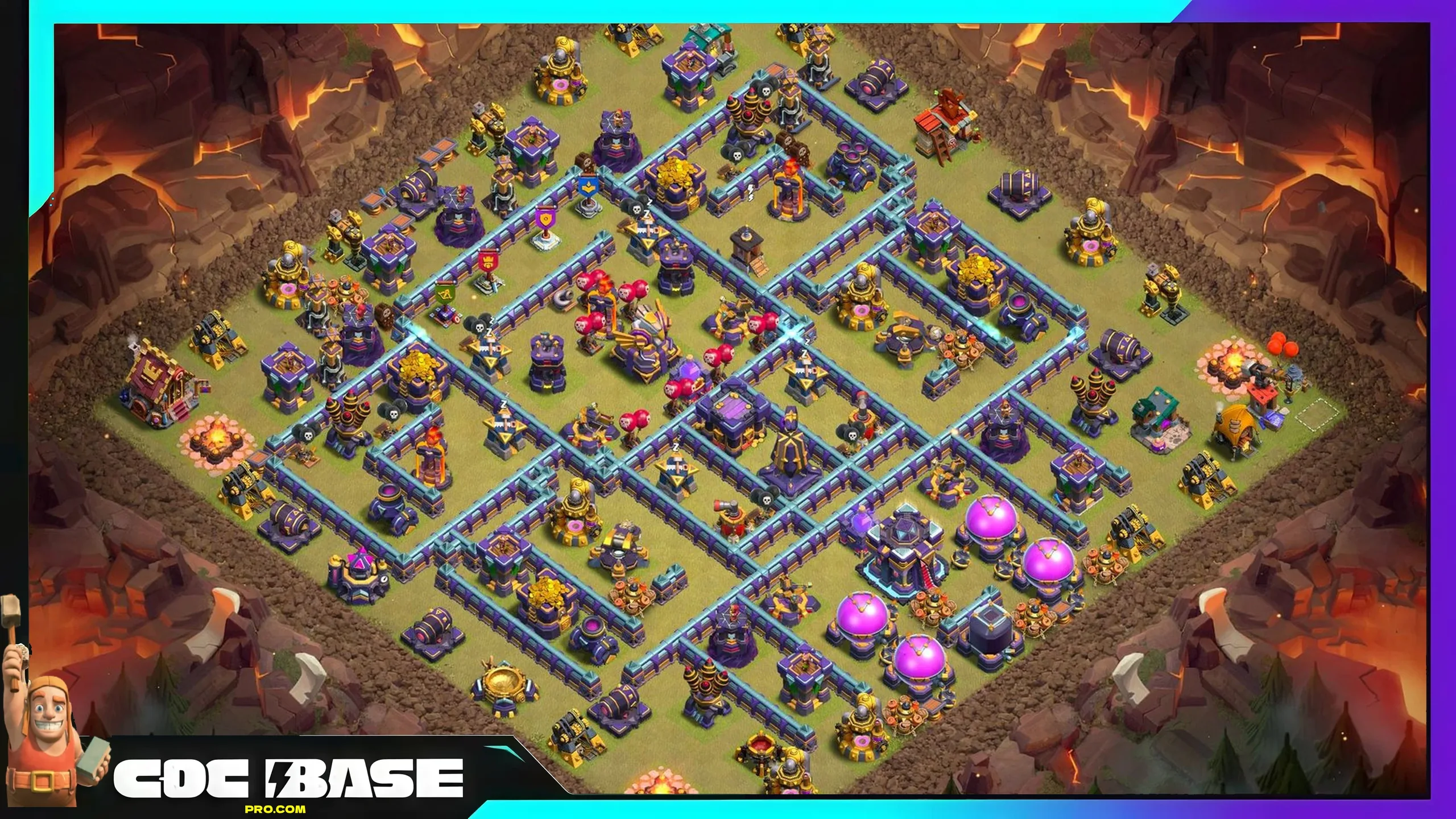 Advanced TH15 War Base Link 2026 Anti 3 Star Compact Layout #19