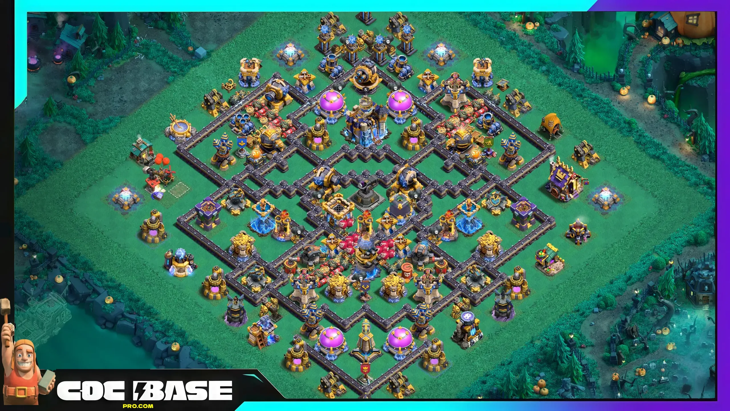 TH18 Hybrid Layout 2026 Defense and Resource Protection #10