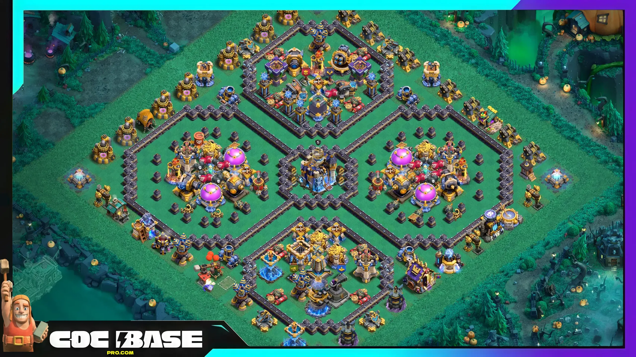 New TH18 Hybrid Layout 2026 Strong Defense #02