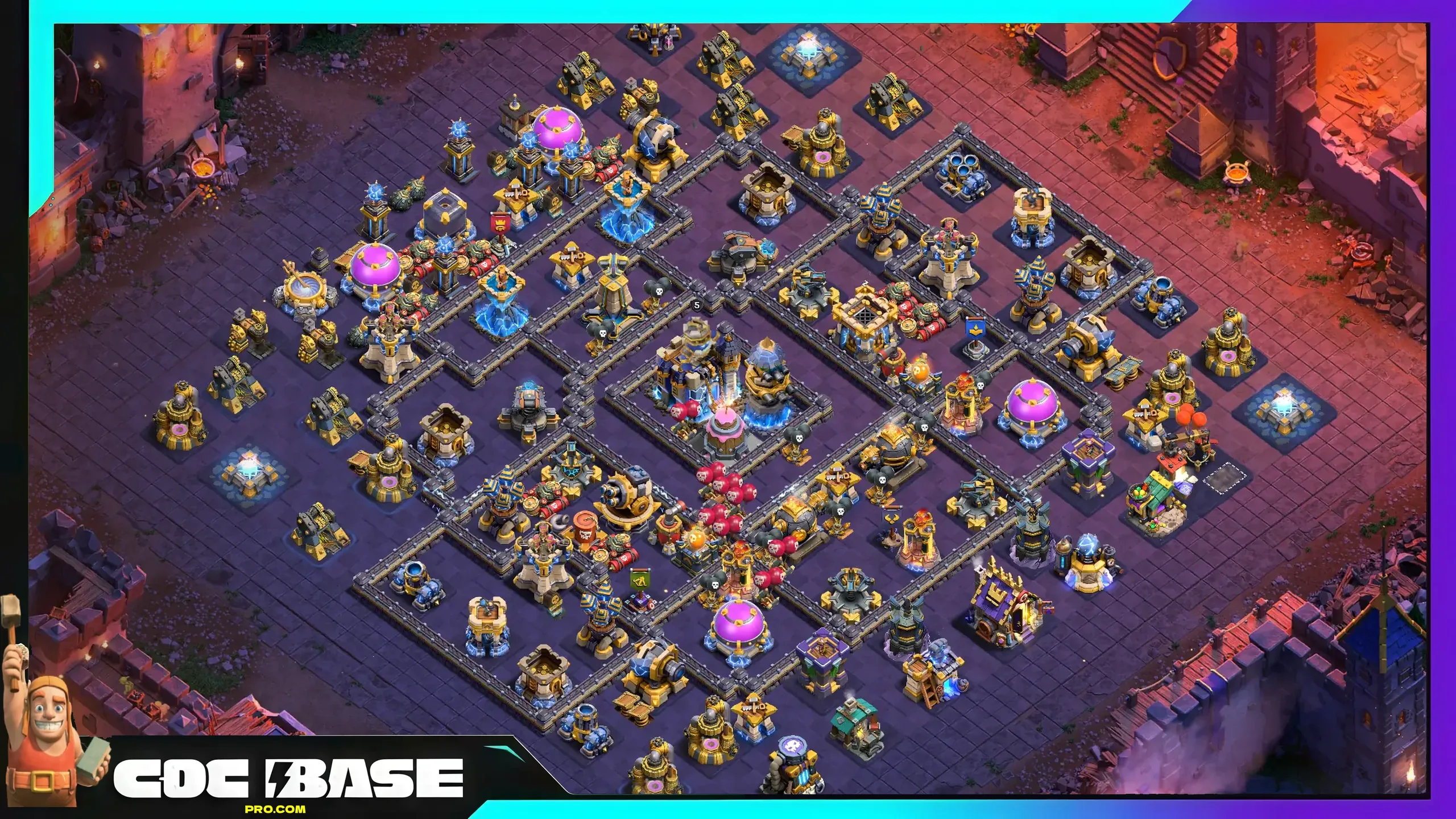 TH18 CWL War Layout 2026 Strong Defensive Design #25