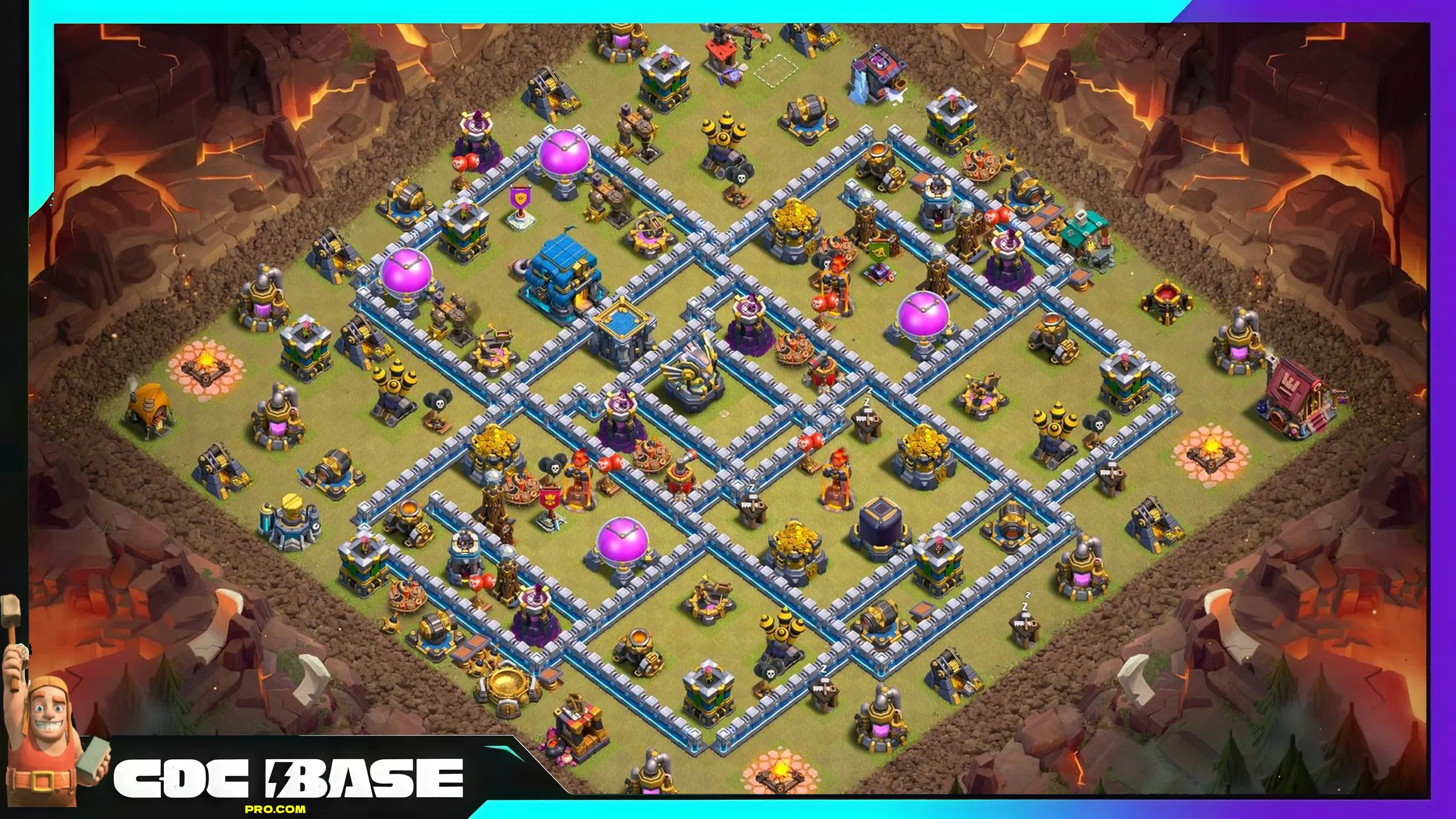 TH12 War League Defense Base Link 2026 Excellent for Clan Wars #03