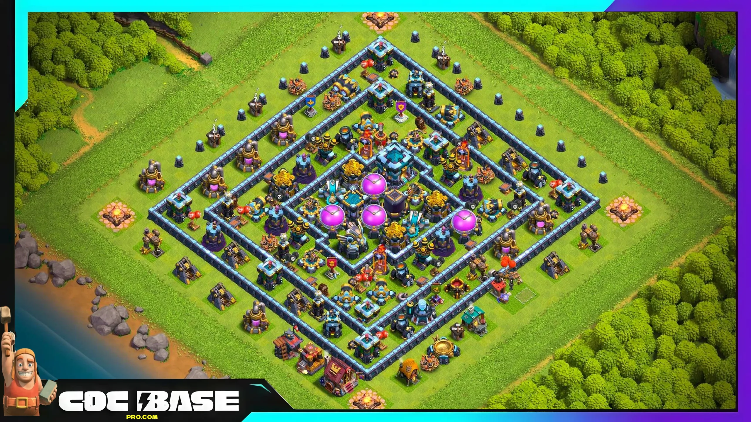 TH13 Farm Base With Copy Link 2026 Resource Protection #04