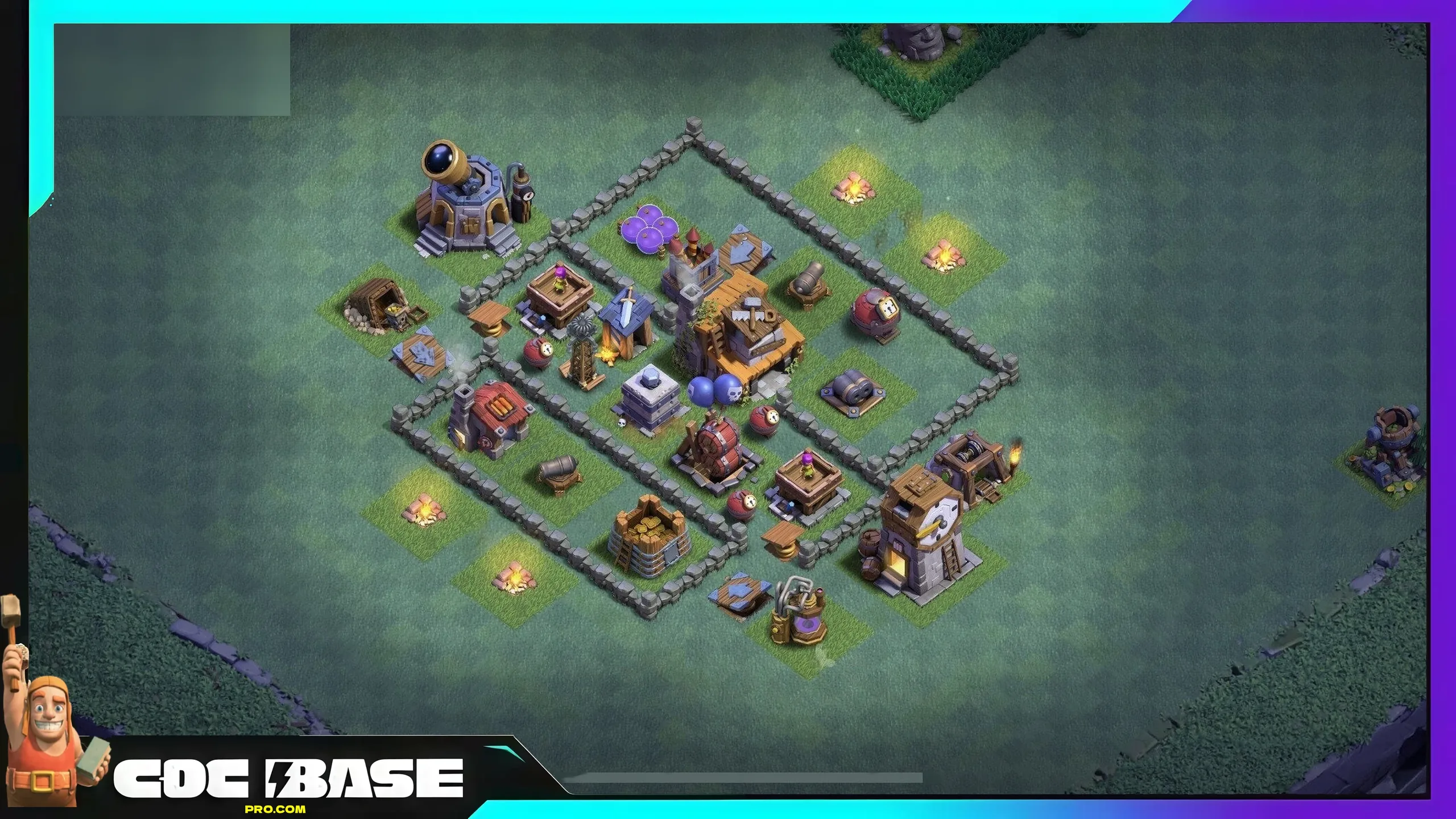 BH4 Strong Builder Hall Layout 2026 Highly Recommended #829