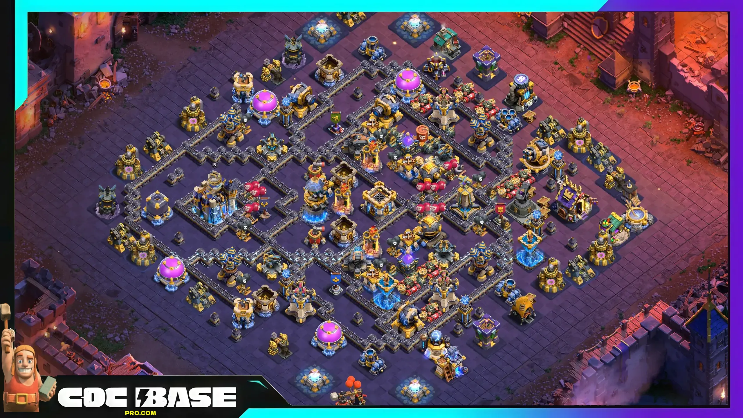 Best TH18 CWL Base 2026 Strong War Defense #03