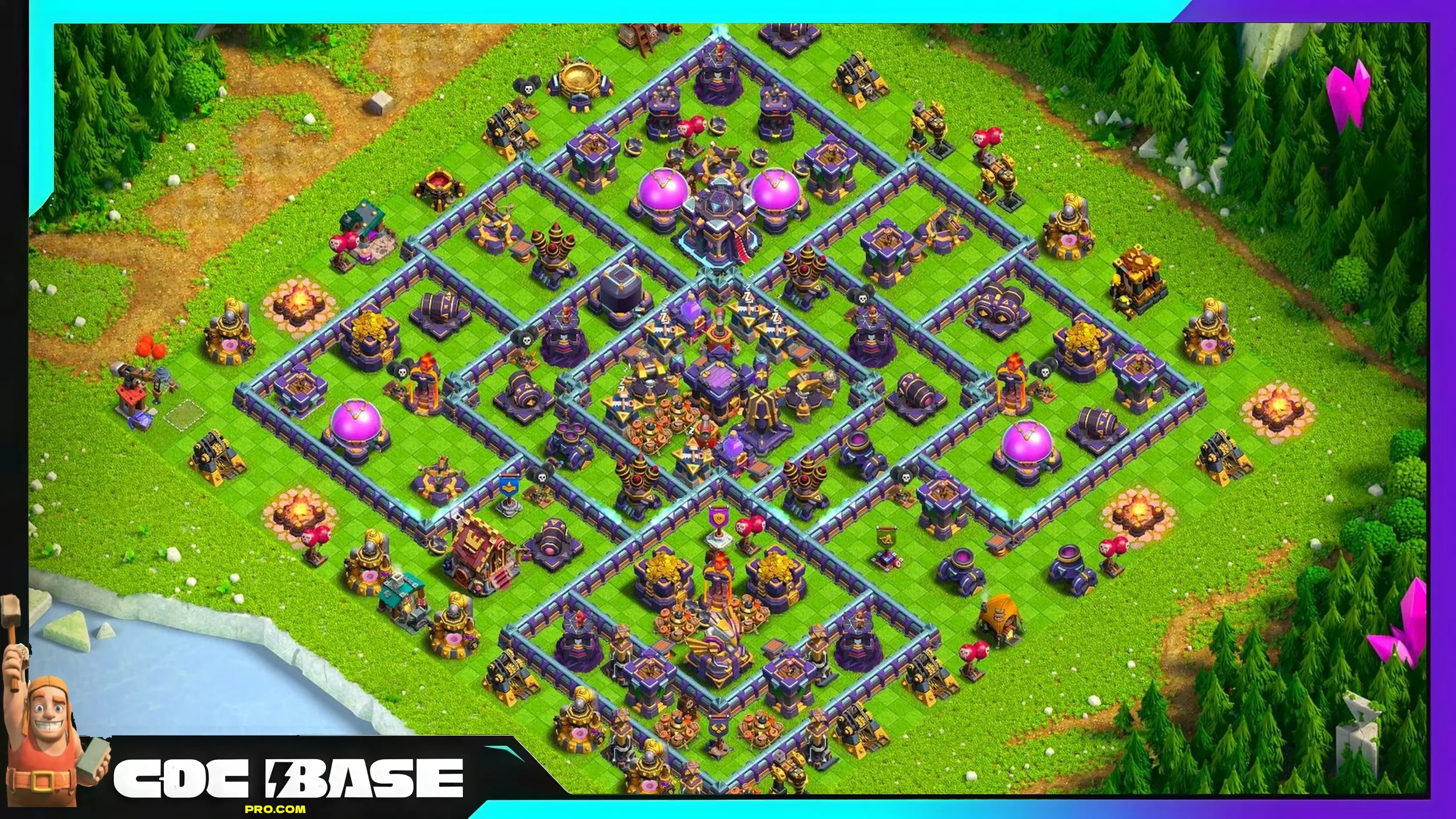 TH15 Hybrid Layout 2026 Defense and Resource Protection #08