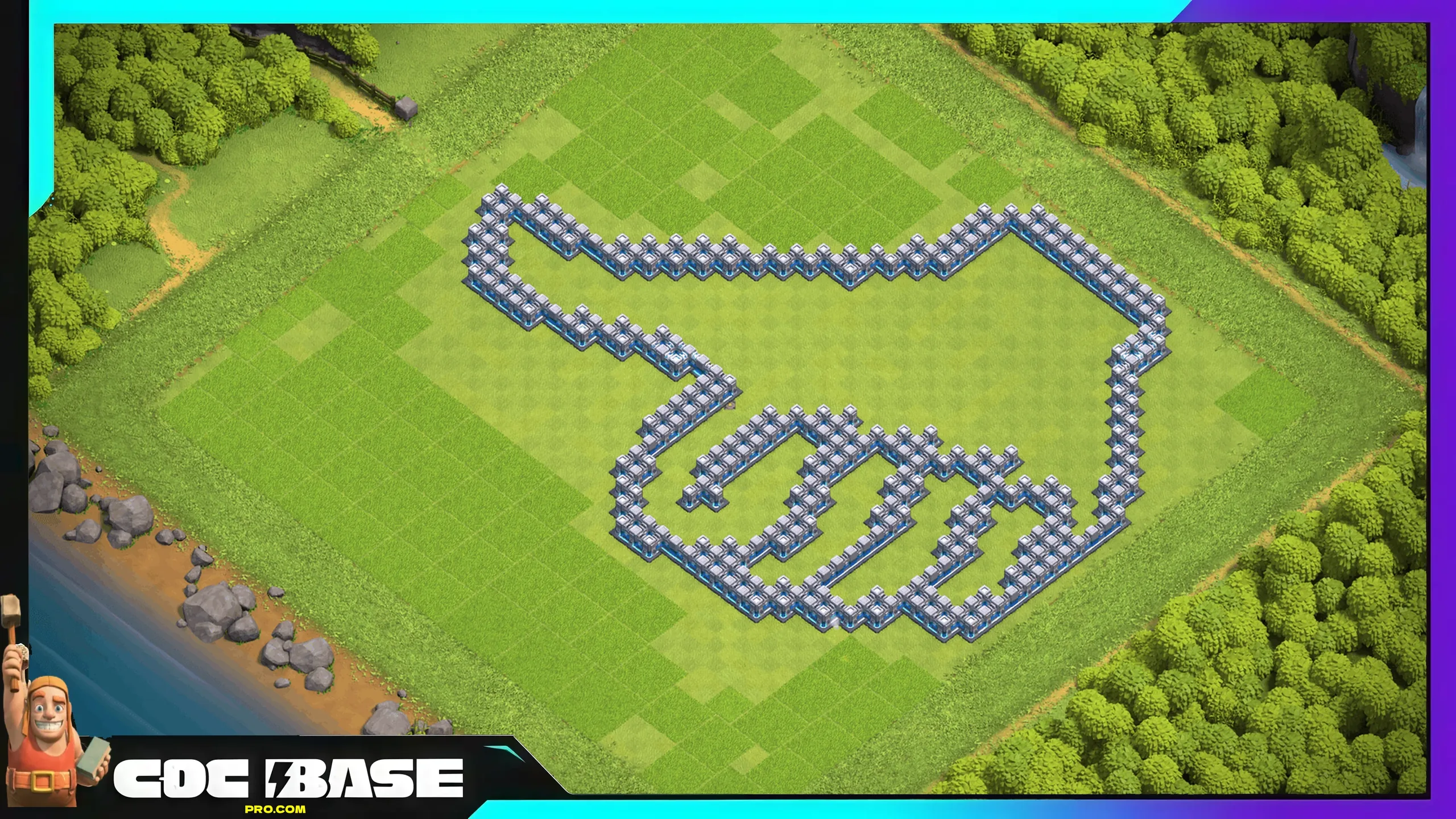 TH12 Funny Troll Layout 2026 Base Link #07