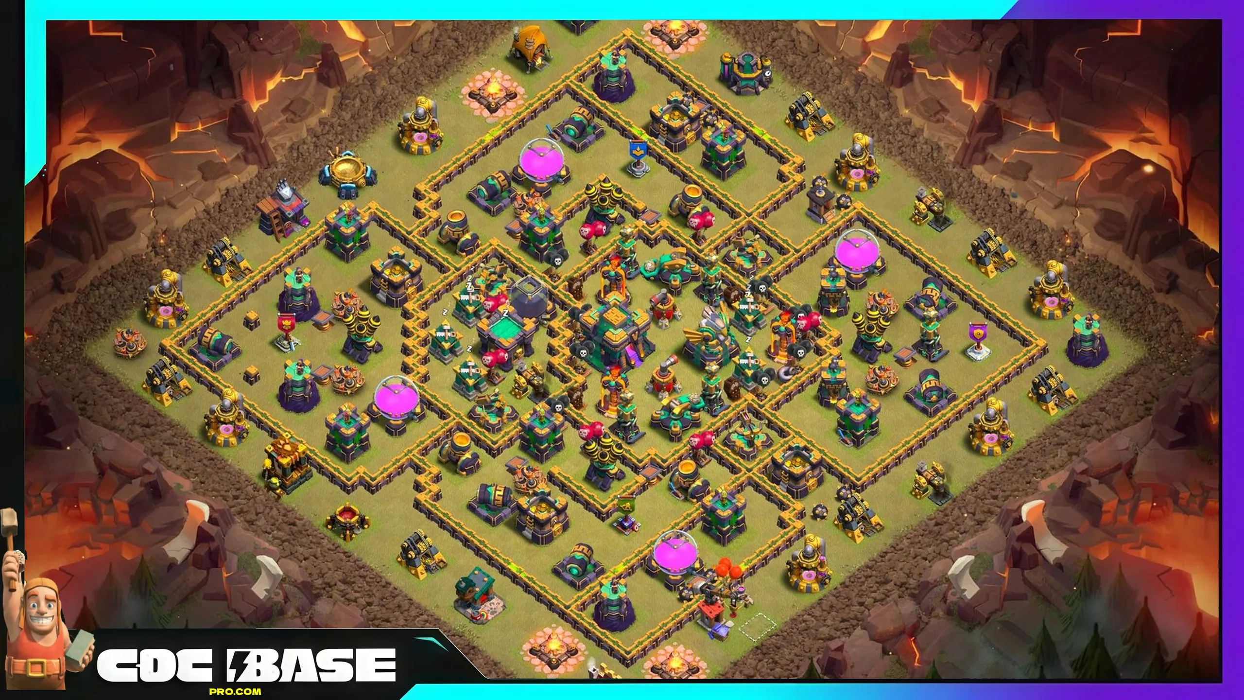 Best TH14 CWL Base 2026 Strong War Defense #22
