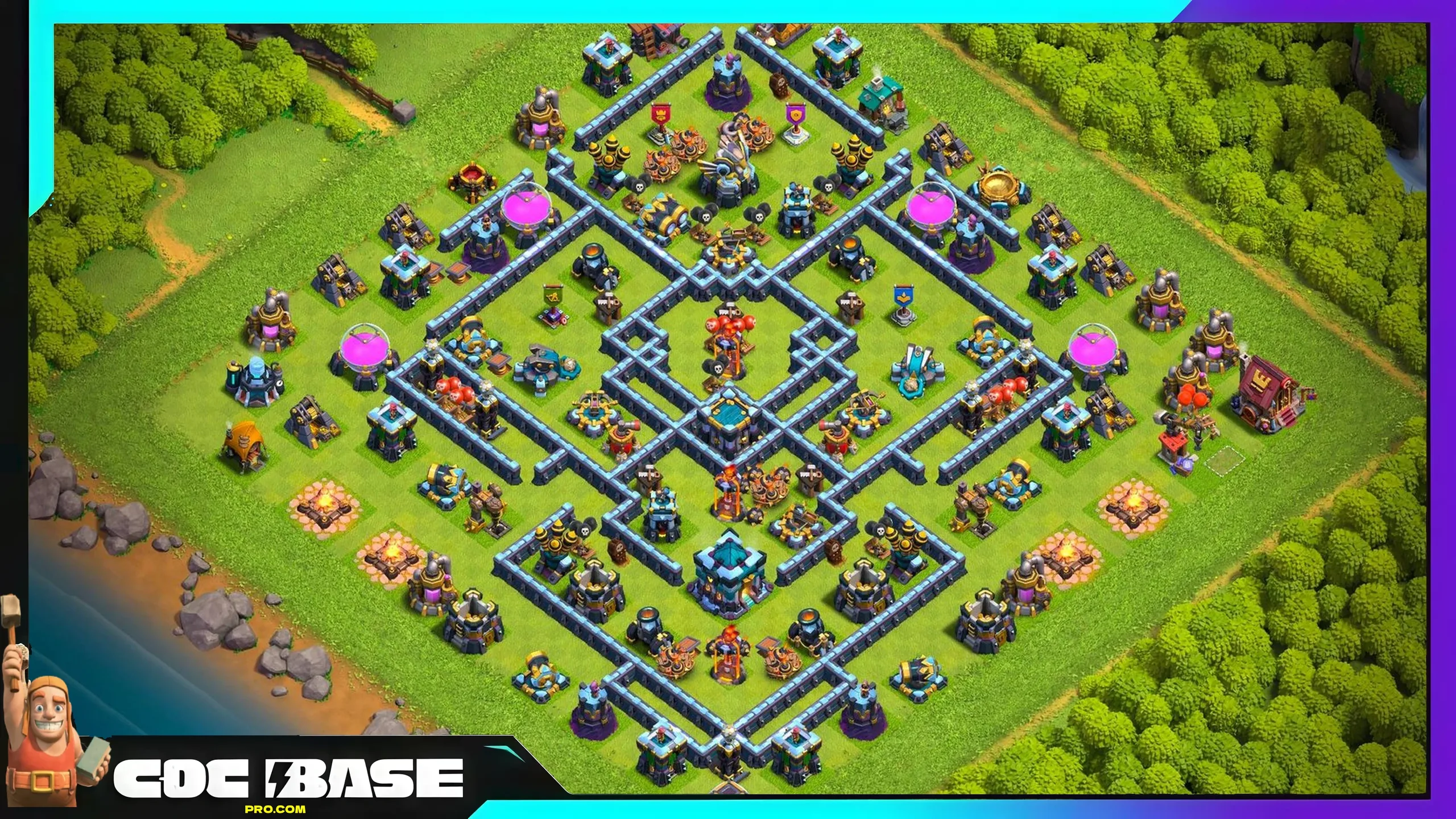 Most Popular TH13 Legend League Base Link 2026 Anti 3 Star Compact #02
