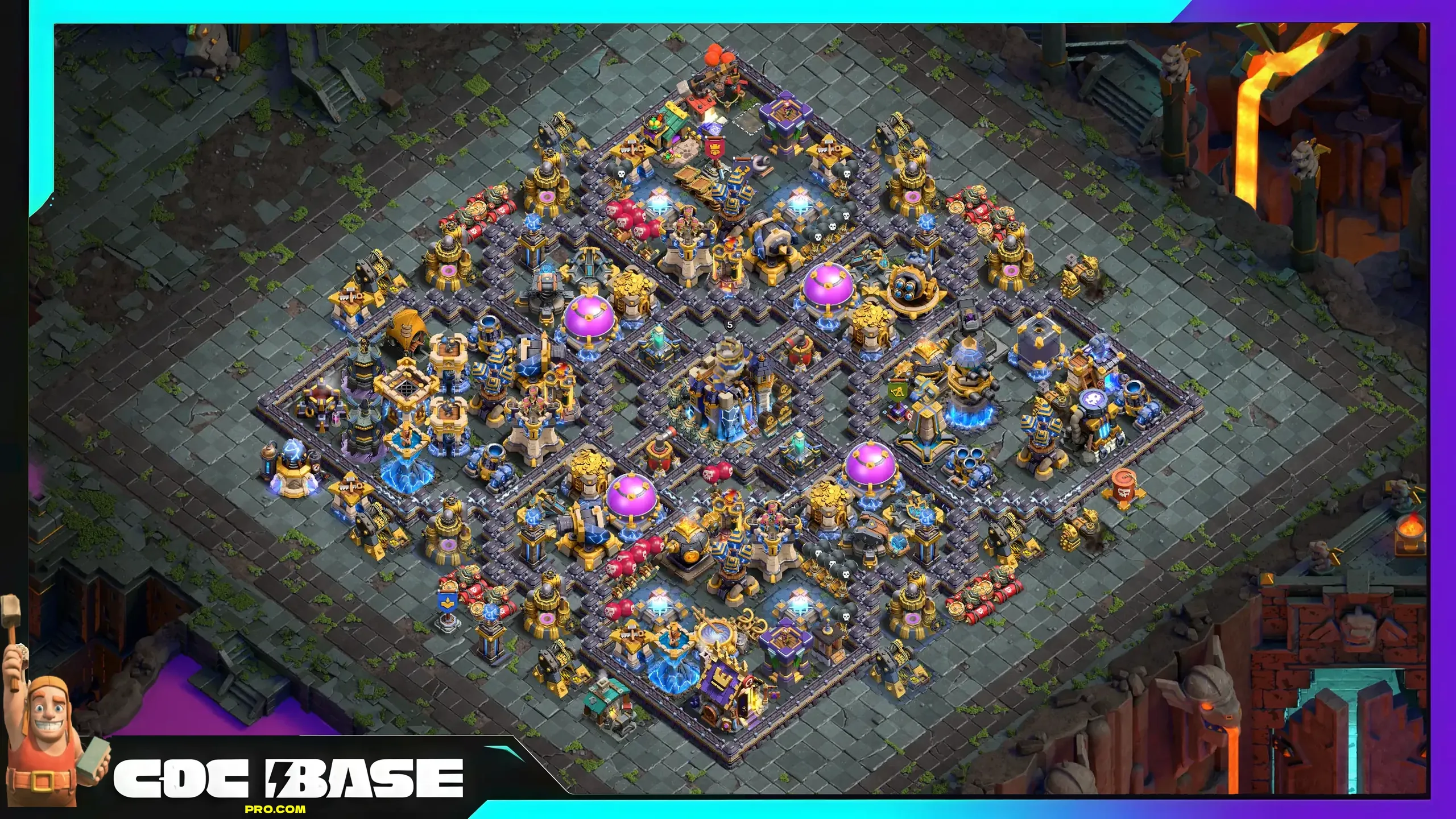 TH18 Farm Layout Copy Link 2026 Anti Loot Setup #05