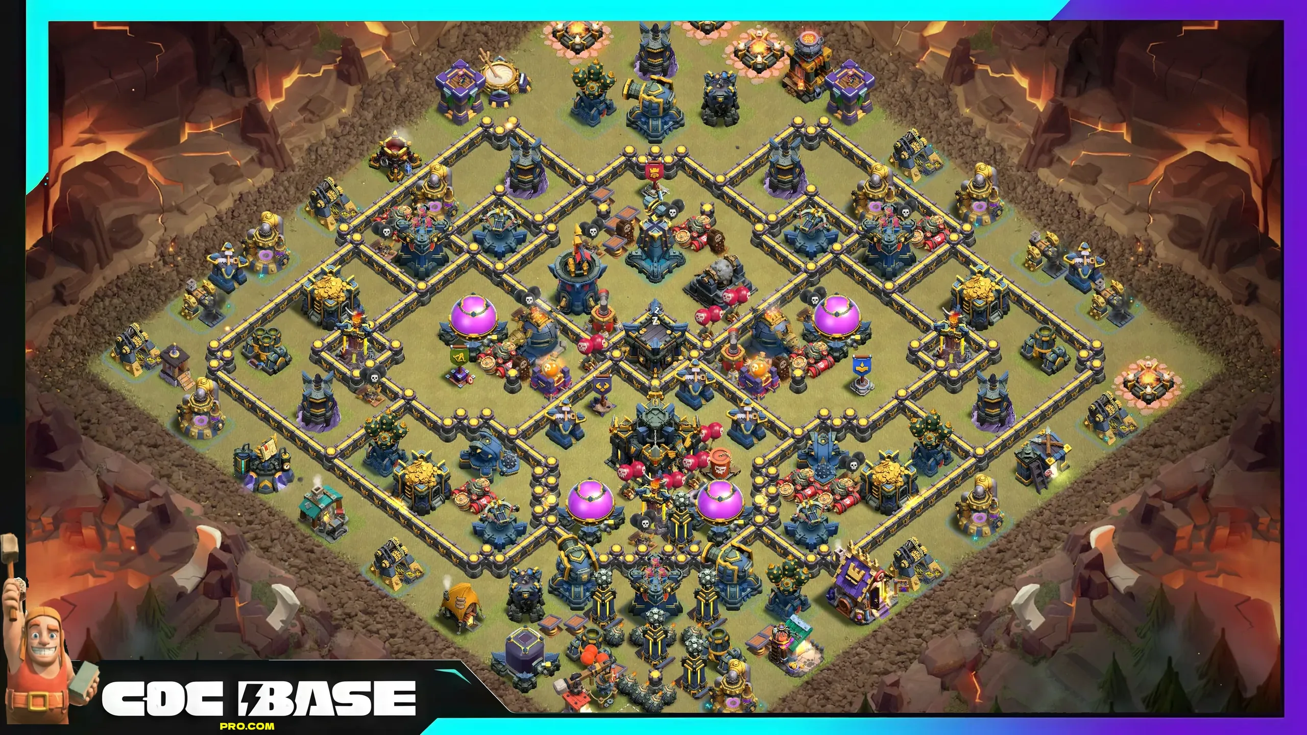TH17 Clan War League Base Link 2026 Anti 3 Star Setup #05