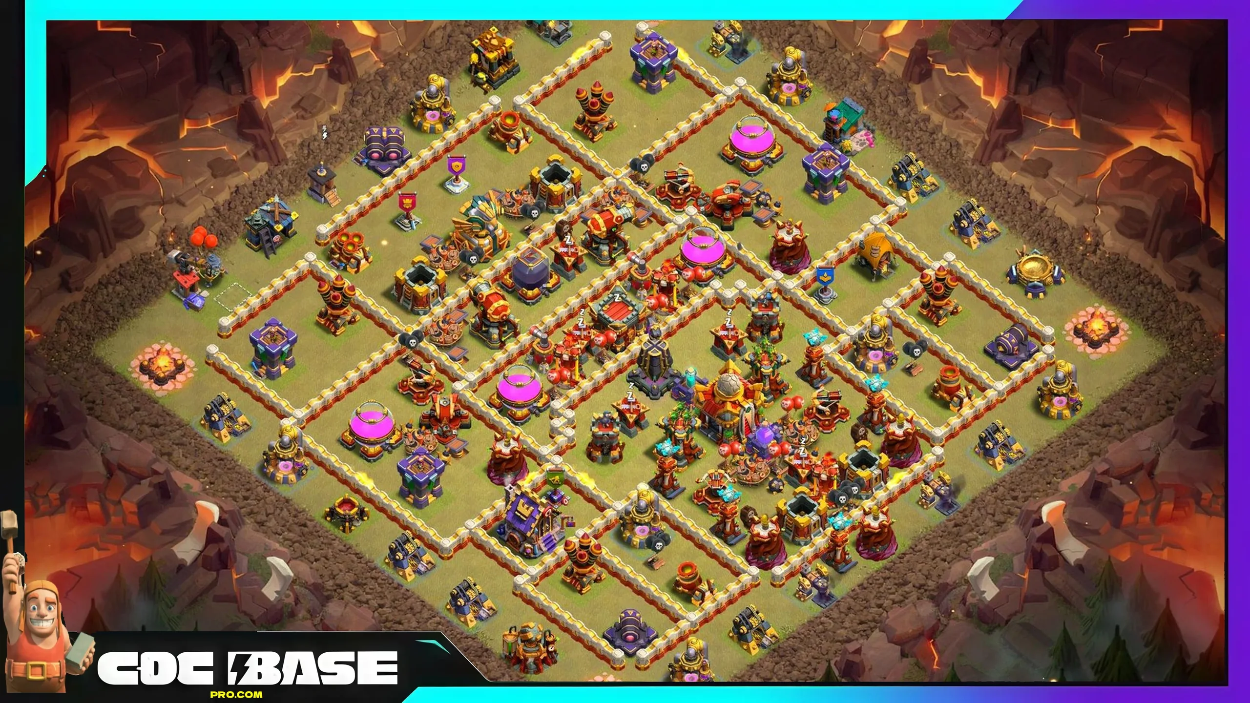 TH16 CWL War Layout 2026 Strong Defensive Design #17