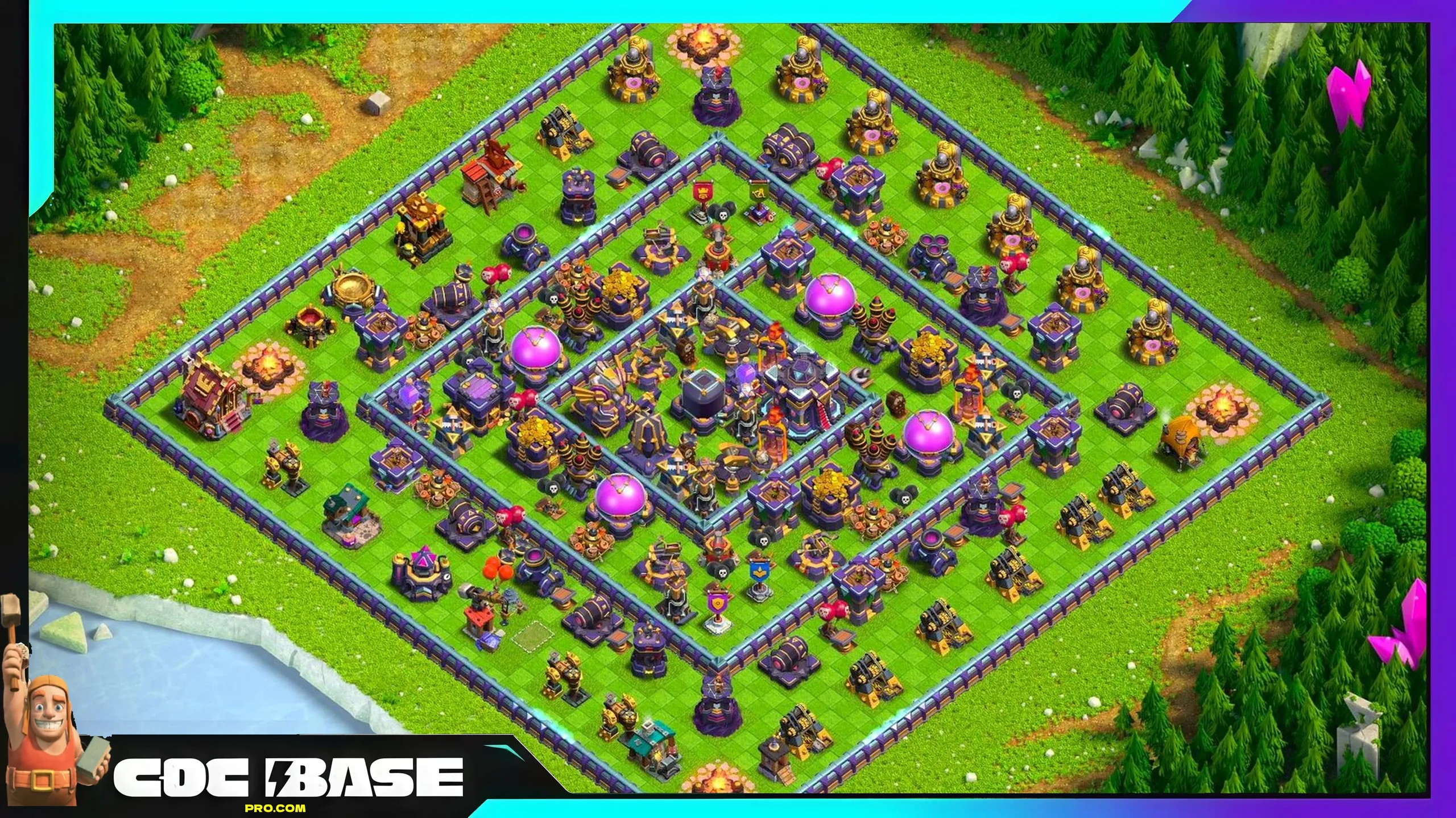 TH15 Farm Base With Copy Link 2026 Resource Protection #18