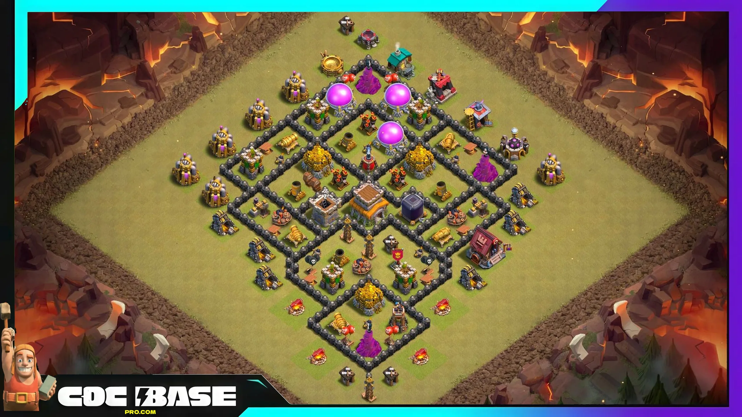 Best TH8 CWL Base 2026 Strong War Defense #05