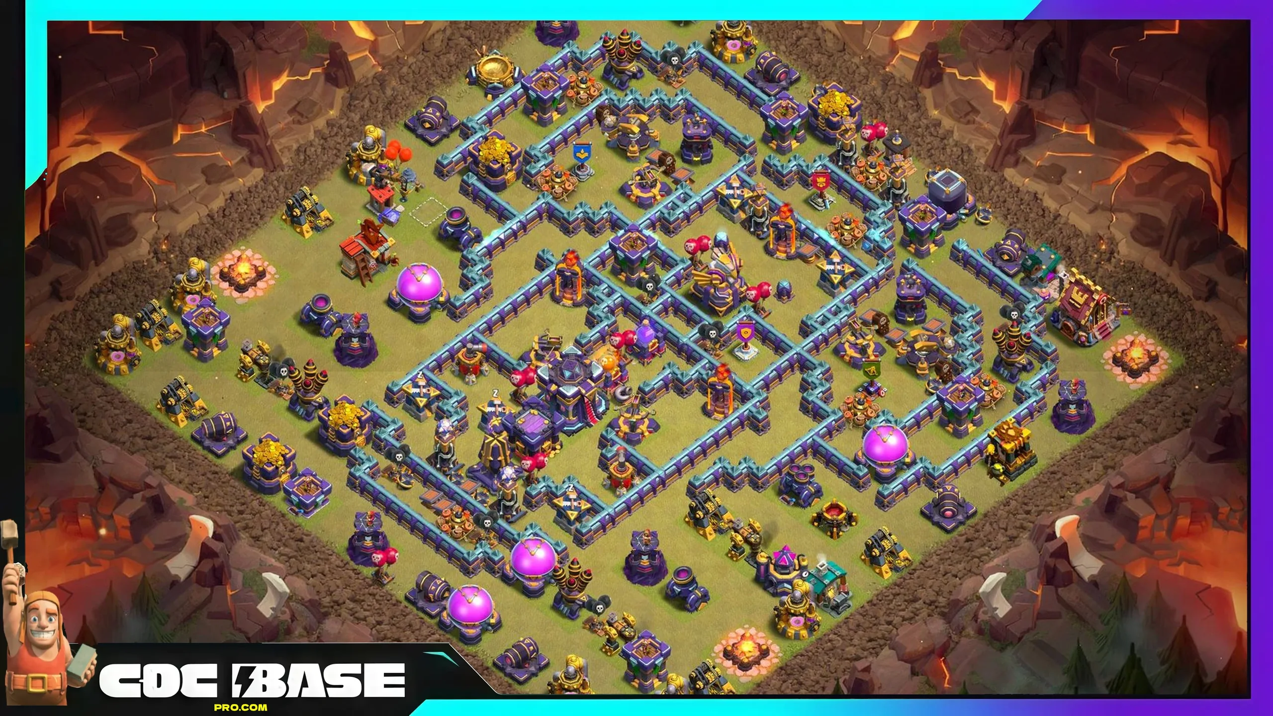 TH15 Clan War Layout 2026 Anti 3 Star Base Link #21