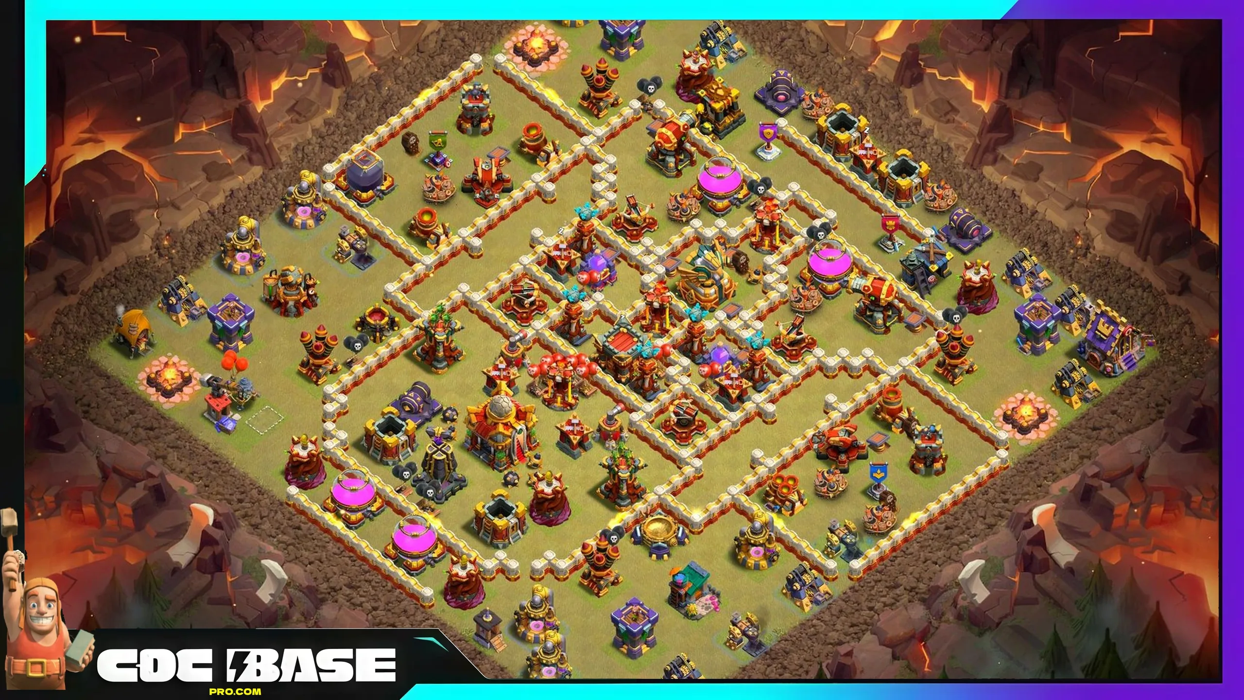Best TH16 CWL Base 2026 Strong War Defense #10