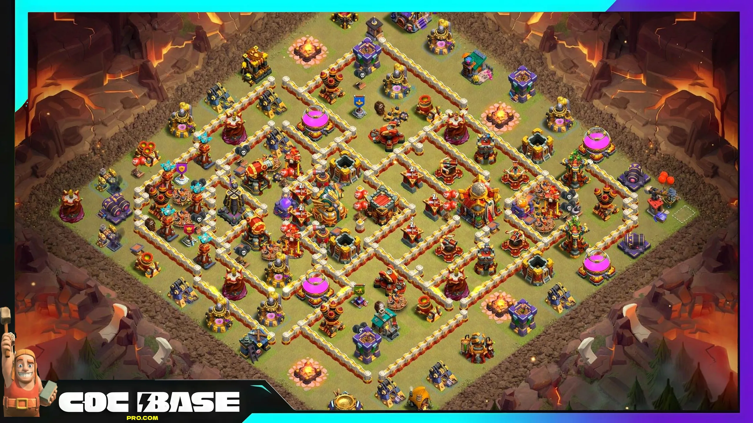 TH16 CWL War Layout 2026 Strong Defensive Design #18