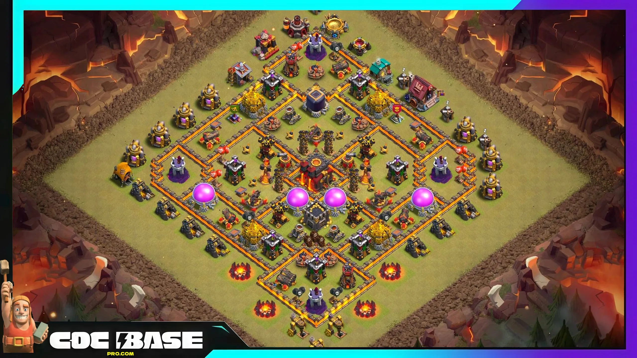 Updated TH10 CWL Defense Base Copy Link 2026 #03