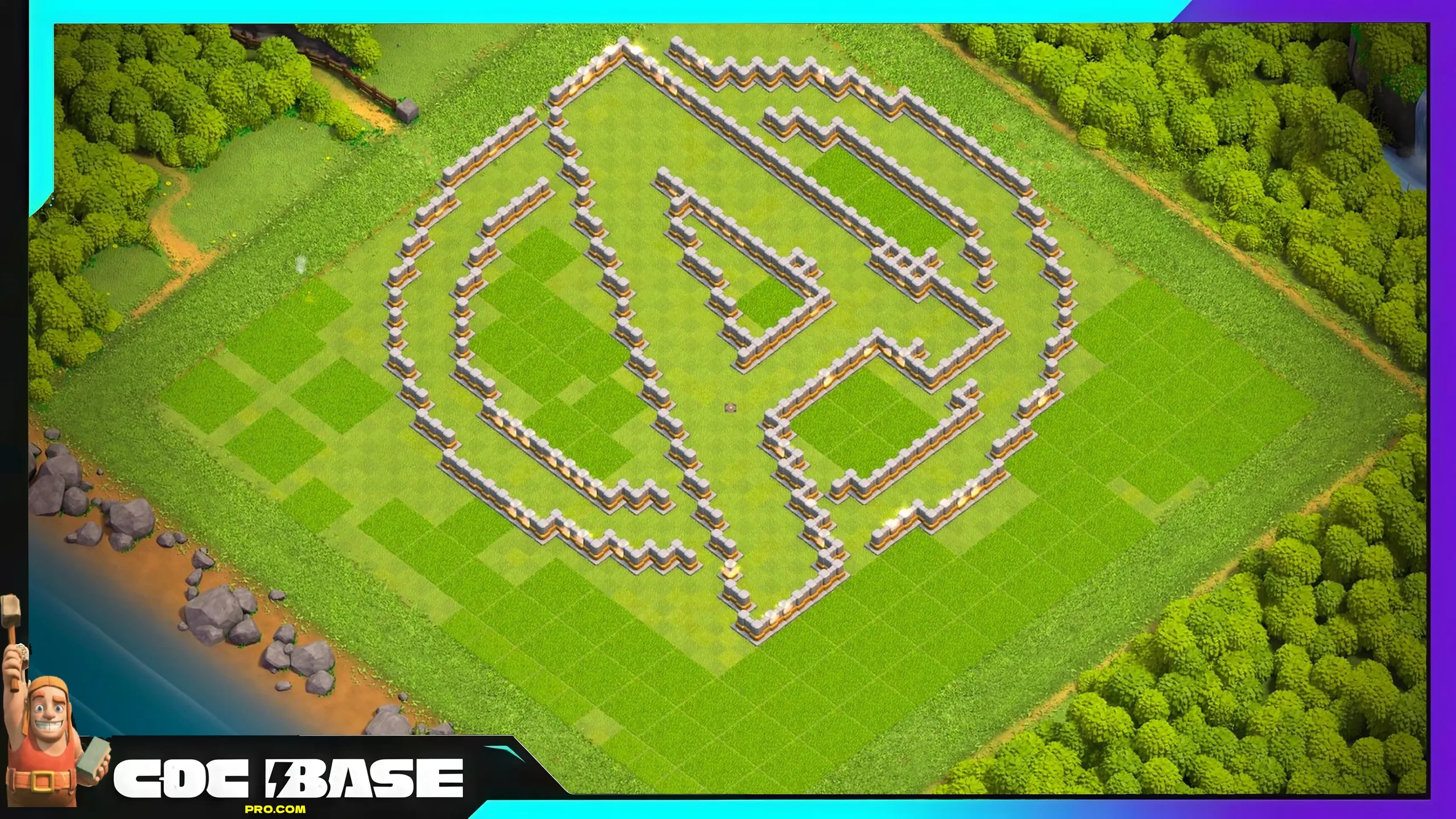 New TH11 Troll Defense Base 2026 Easy Copy #08