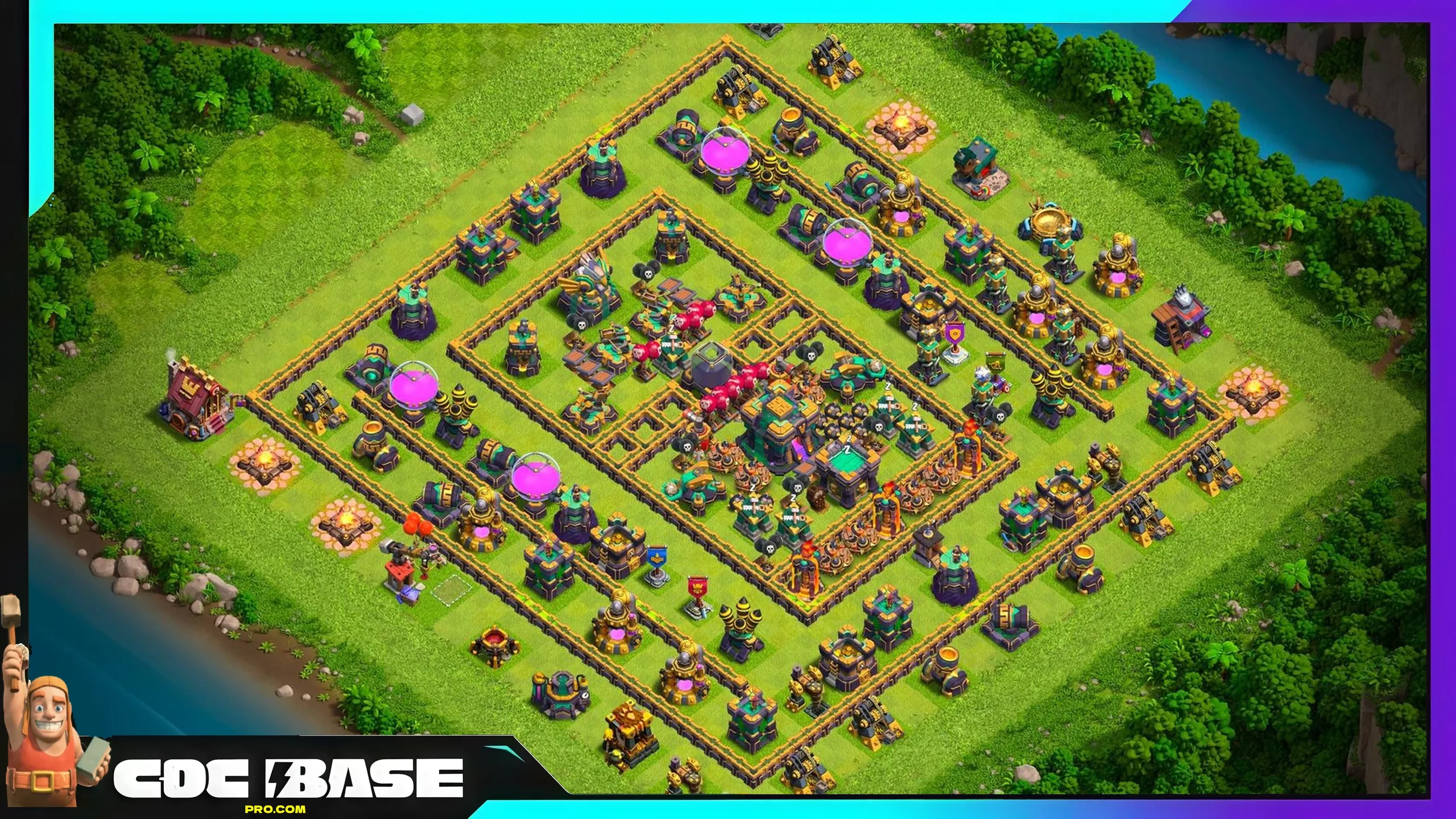 New TH14 Farming Base 2026 Strong Loot Defense #15