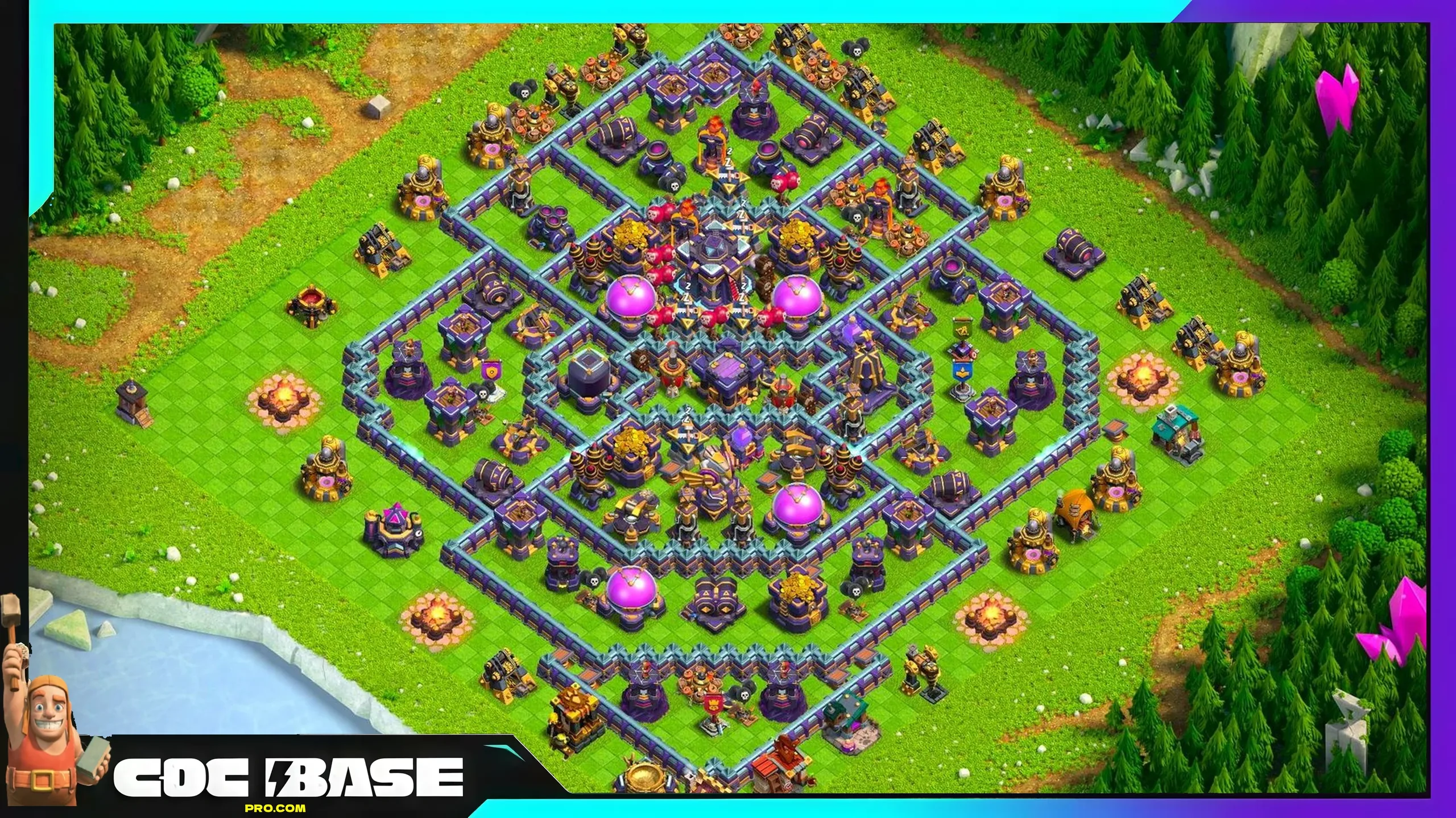 New TH15 Hybrid Layout 2026 Strong Defense #13