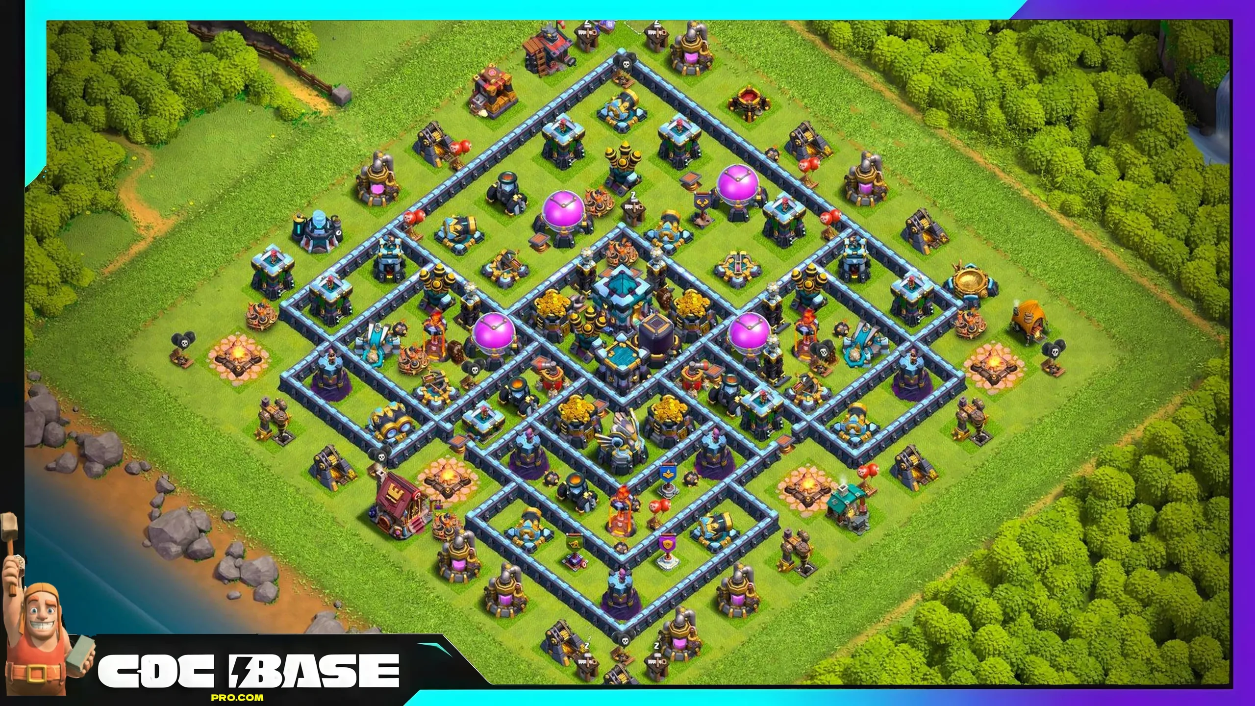 New TH13 Farming Base 2026 Strong Loot Defense #20