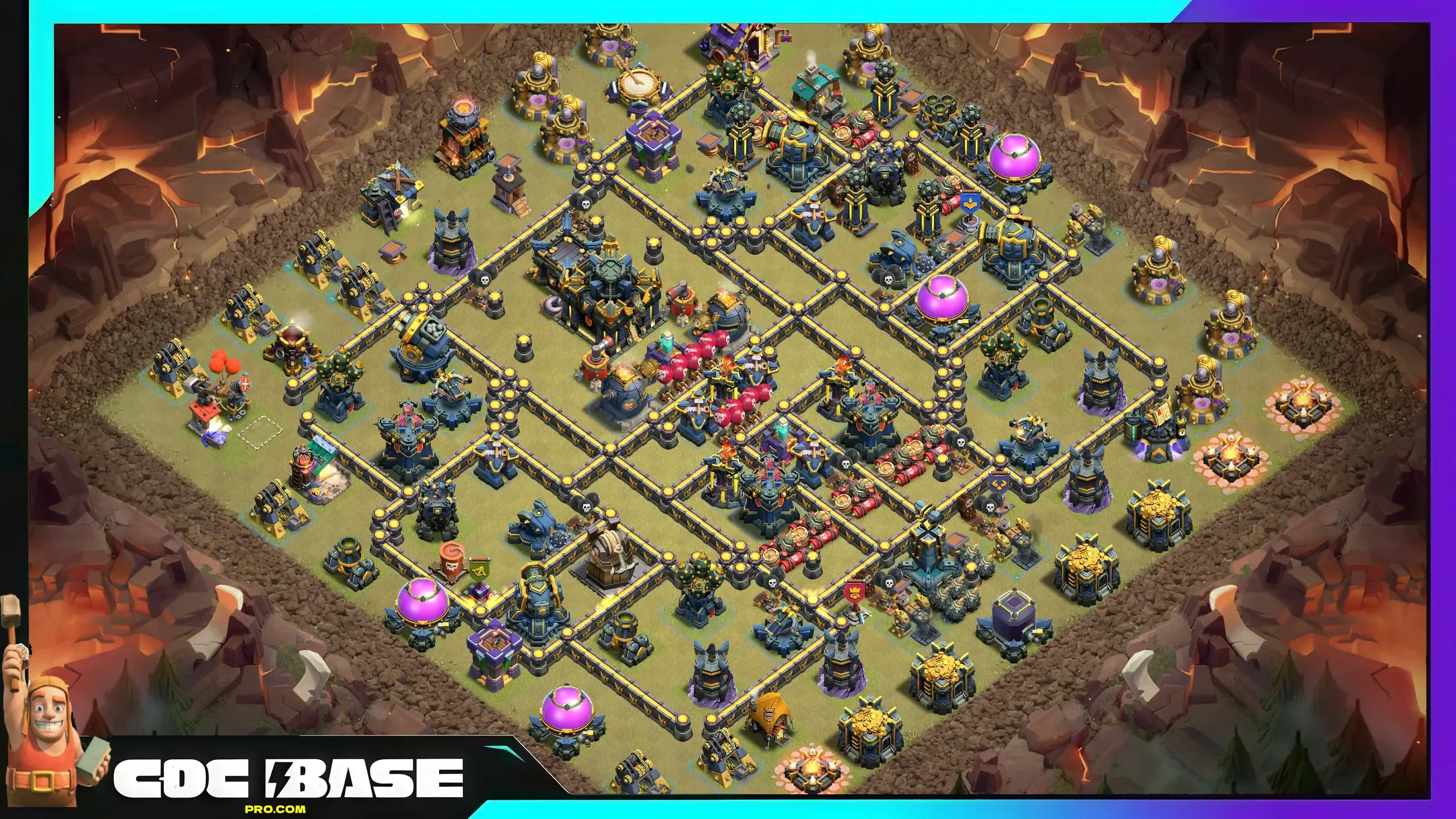 TH17 CWL War Layout 2026 Strong Defensive Design #13