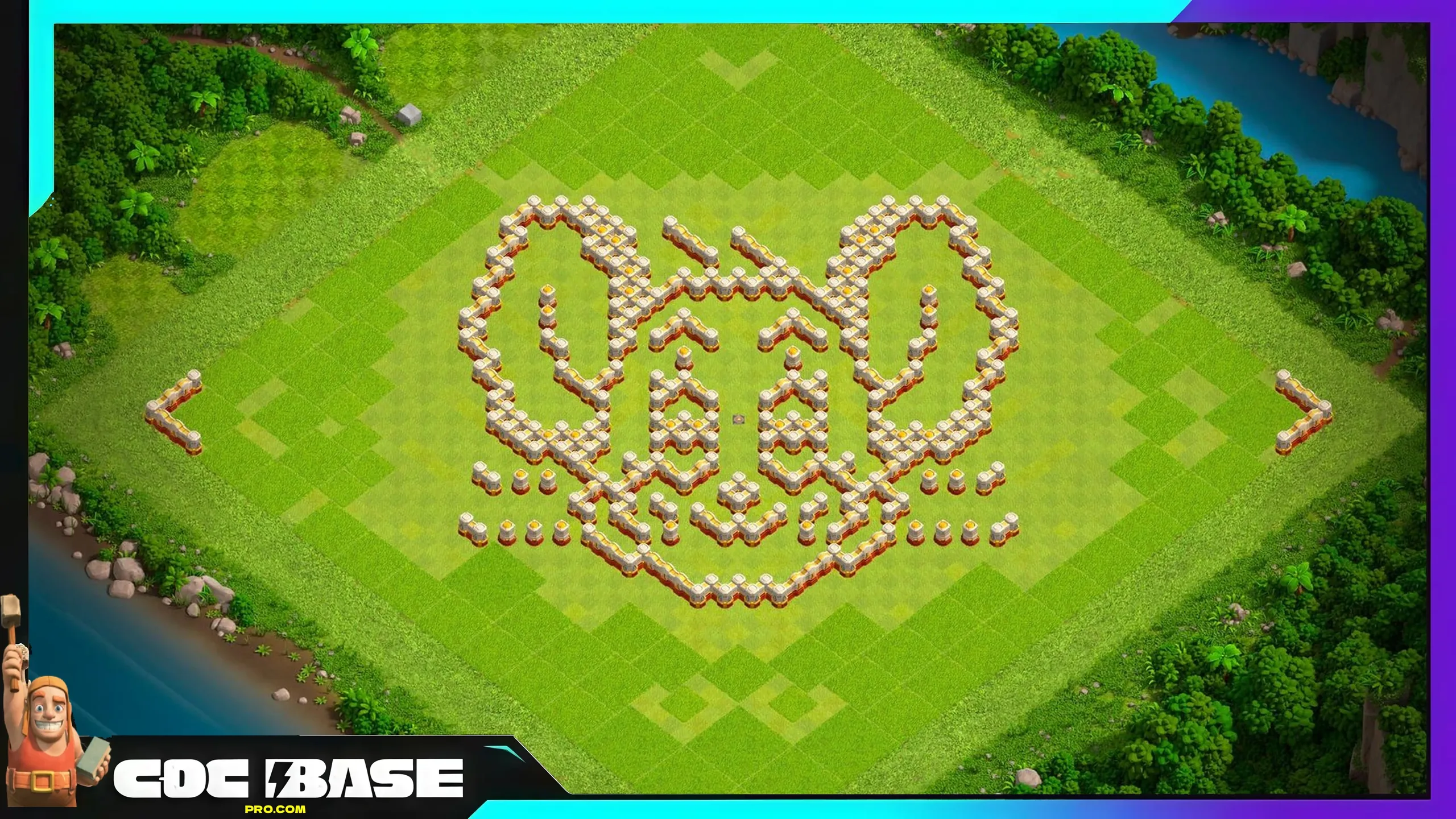 TH16 Funny Troll Layout 2026 Base Link #09