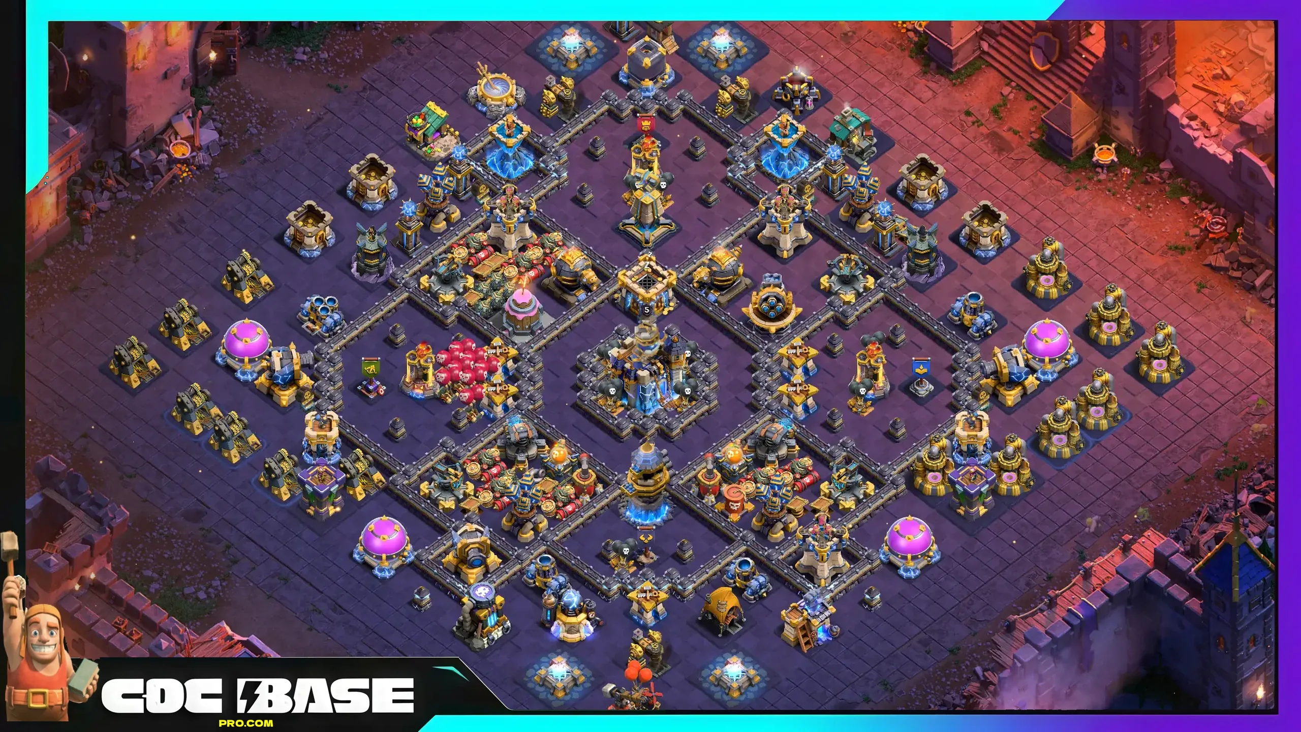 TH18 Clan War League Base Link 2026 Anti 3 Star Setup #14