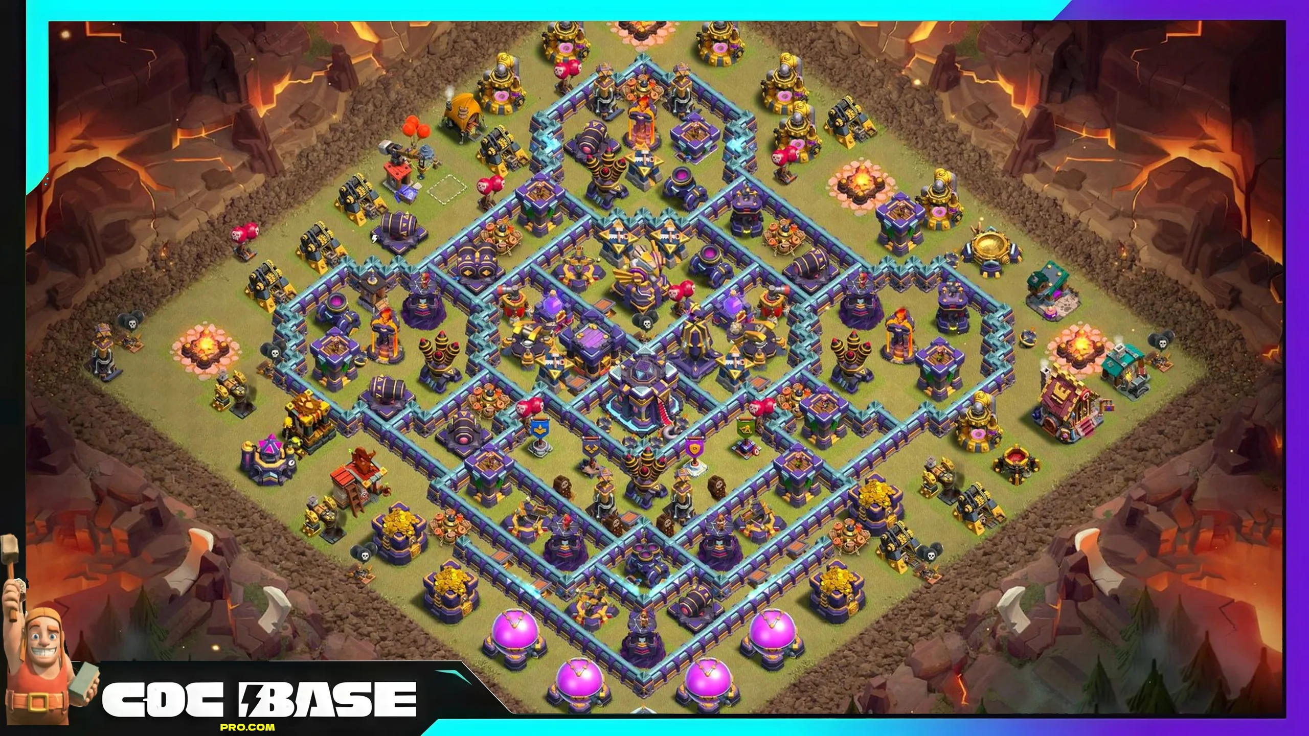 Tournament TH15 CWL Base Link 2026 Anti 3 Star Compact #19