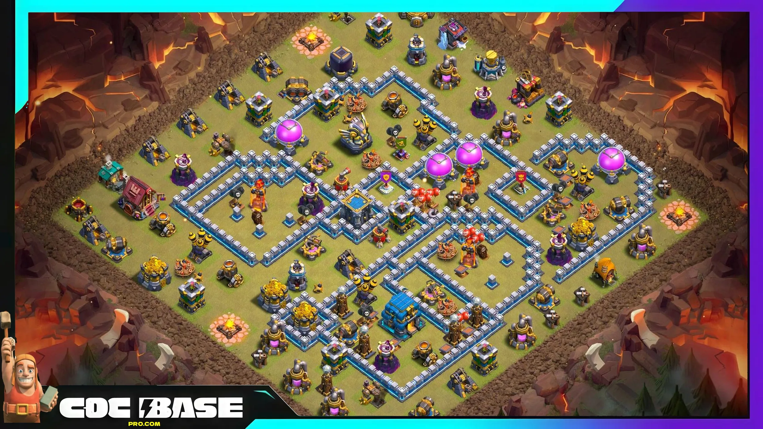 Best TH12 CWL Base 2026 Strong War Defense #09