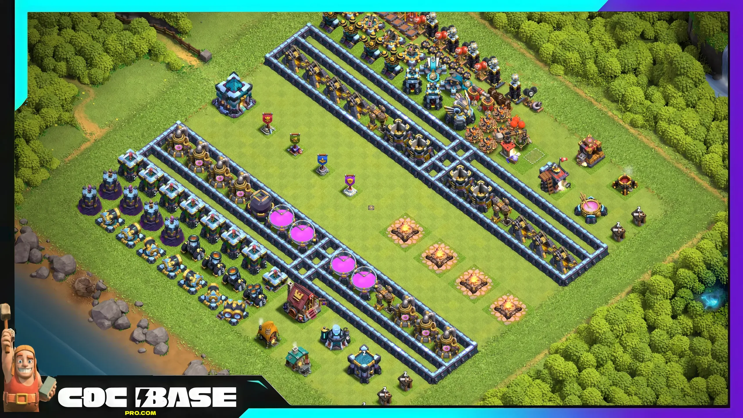 New TH13 Troll Defense Base 2026 Easy Copy #06