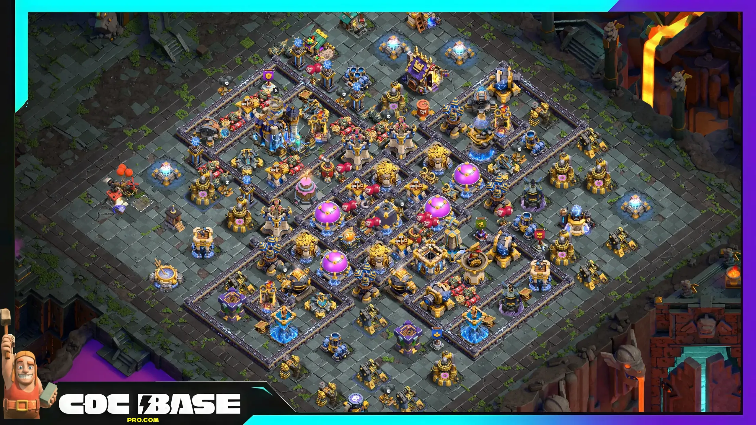 Updated TH18 Loot Defense Base Link 2026 Hard to Funnel #24