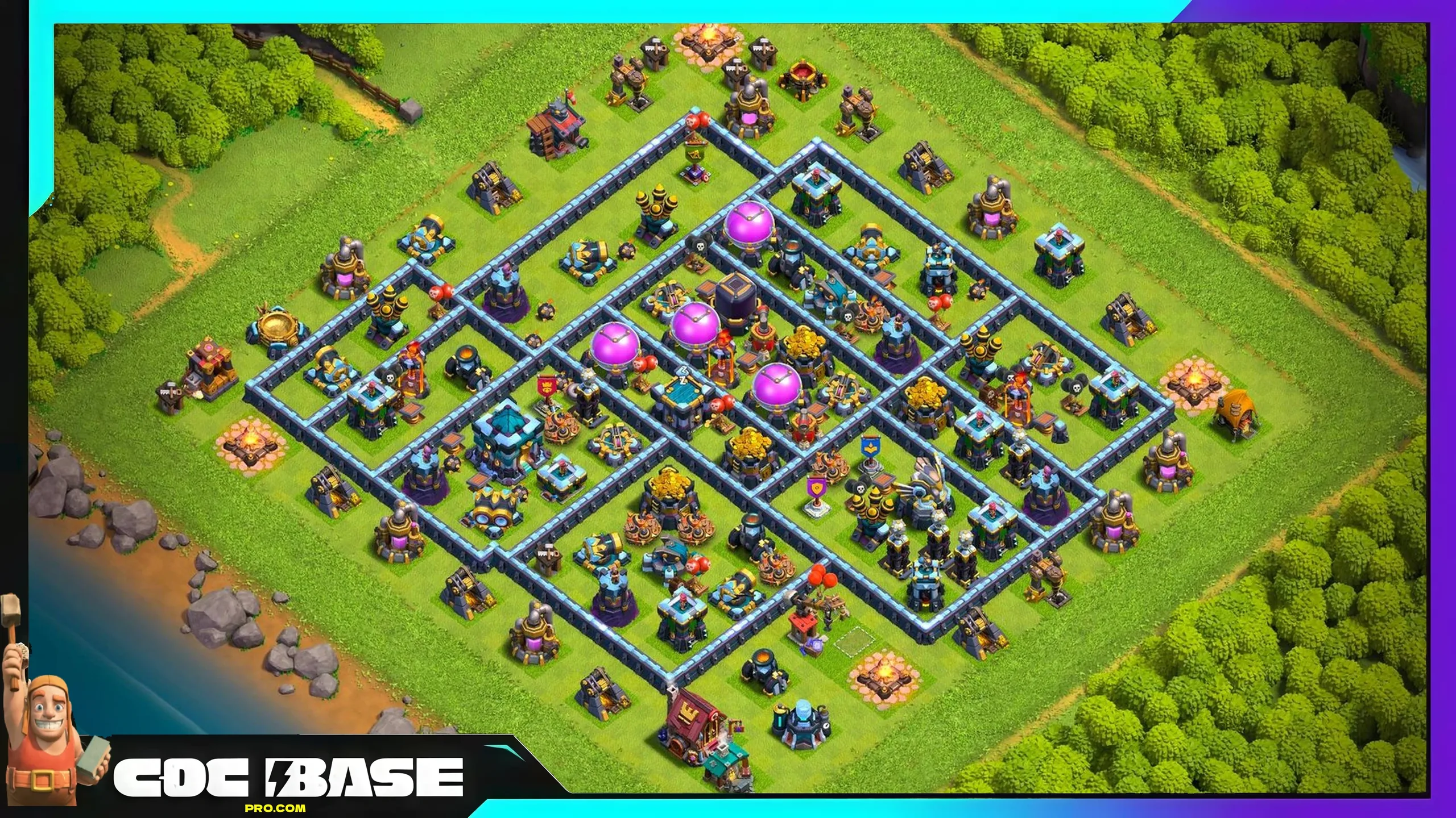 TH13 Farm Base With Copy Link 2026 Resource Protection #09