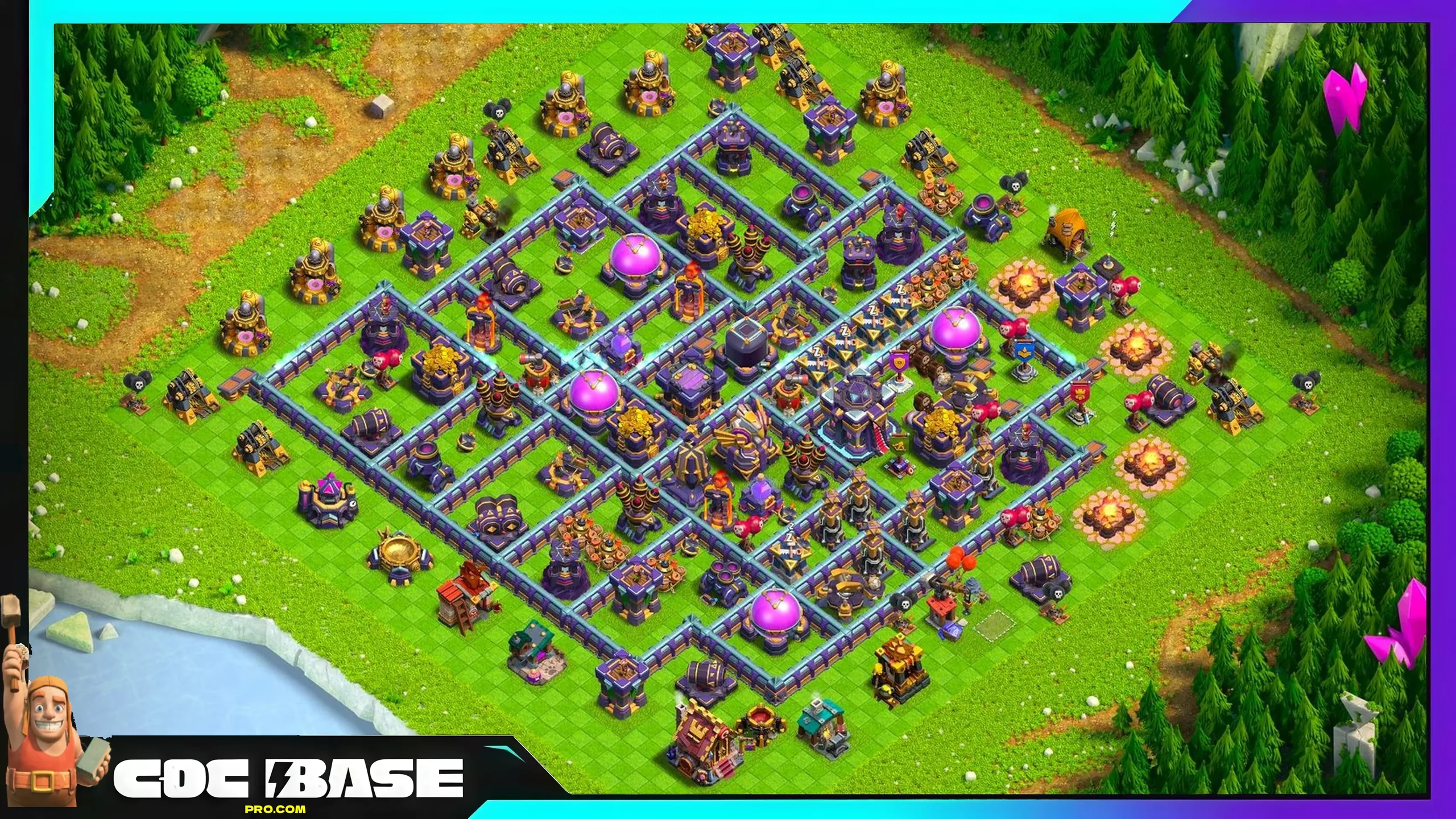 TH15 Hybrid Layout 2026 Defense and Resource Protection #12