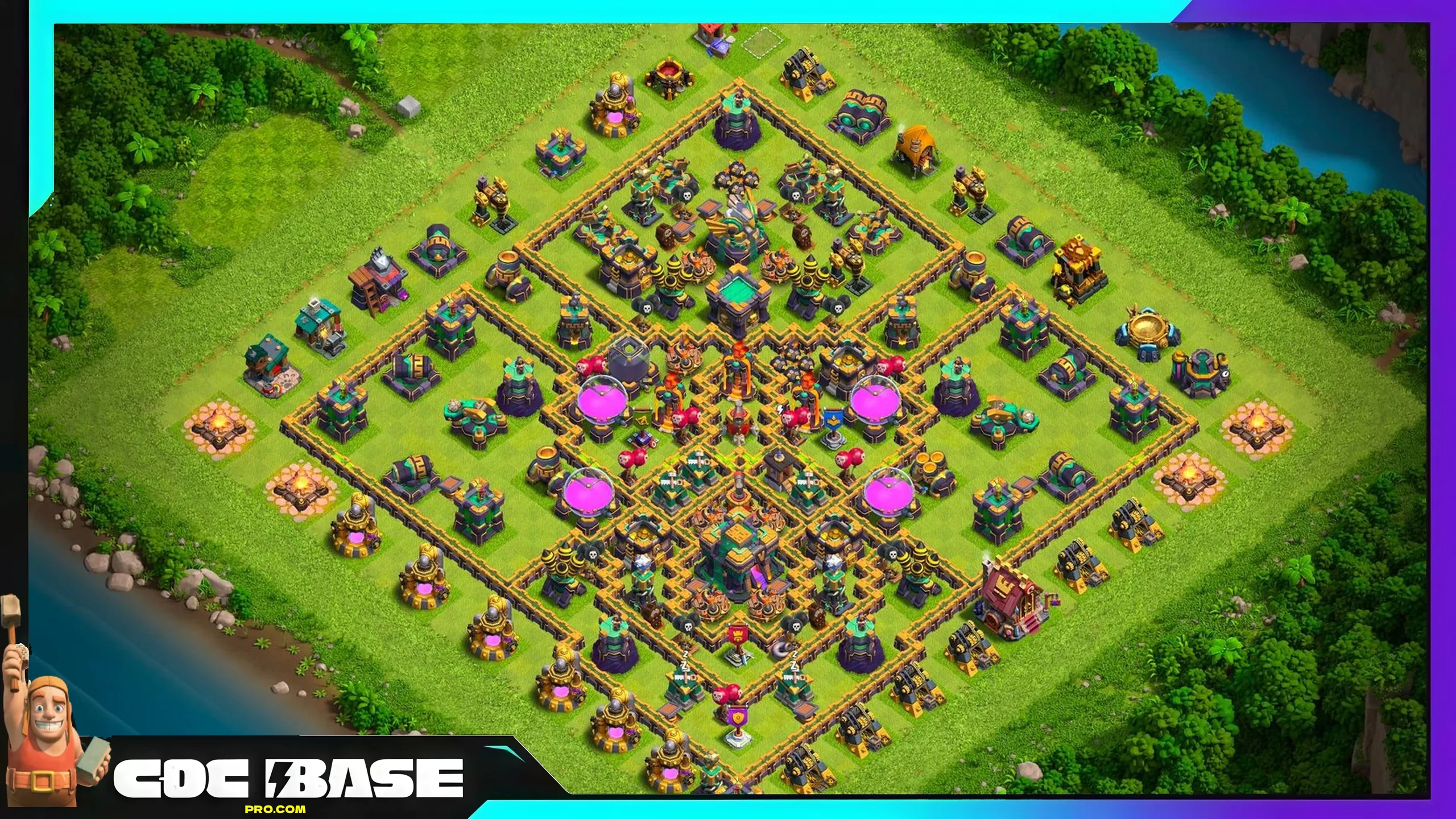 TH14 Farm Base With Copy Link 2026 Resource Protection #17