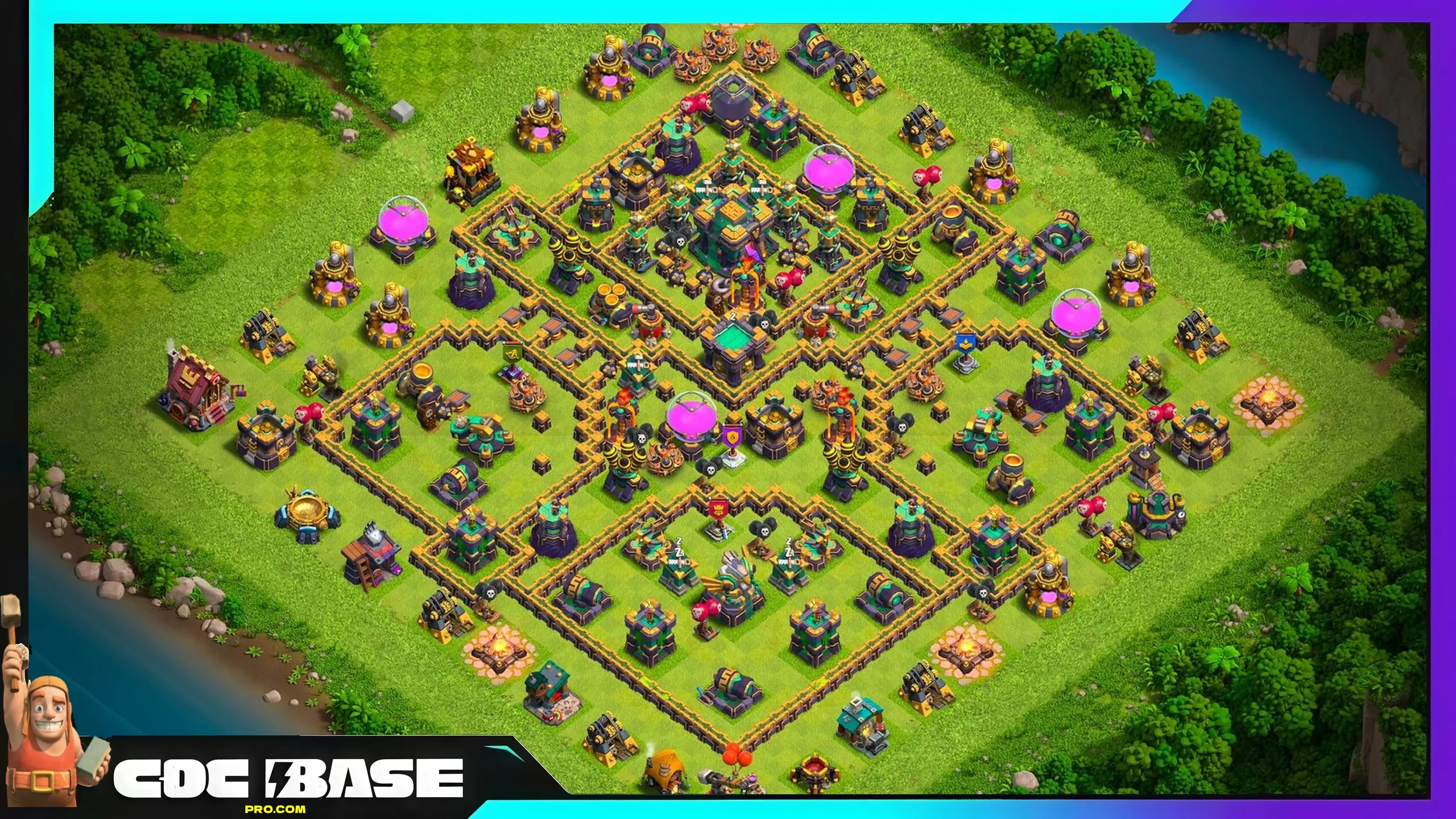 TH14 Legend League Layout 2026 Defensive Base Link #01