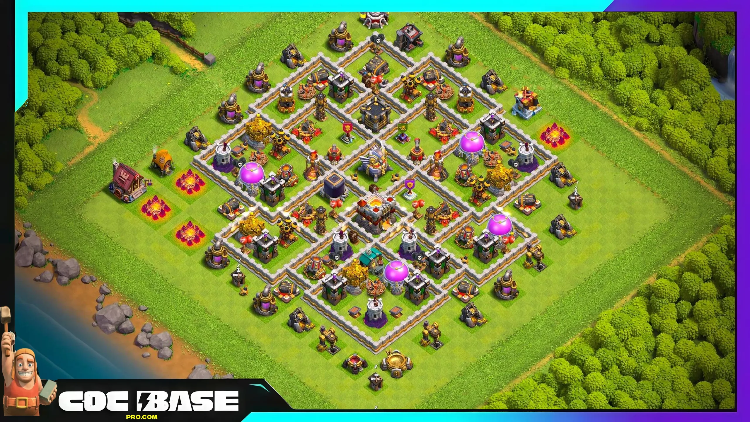 TH11 Farm Base With Copy Link 2026 Resource Protection #06