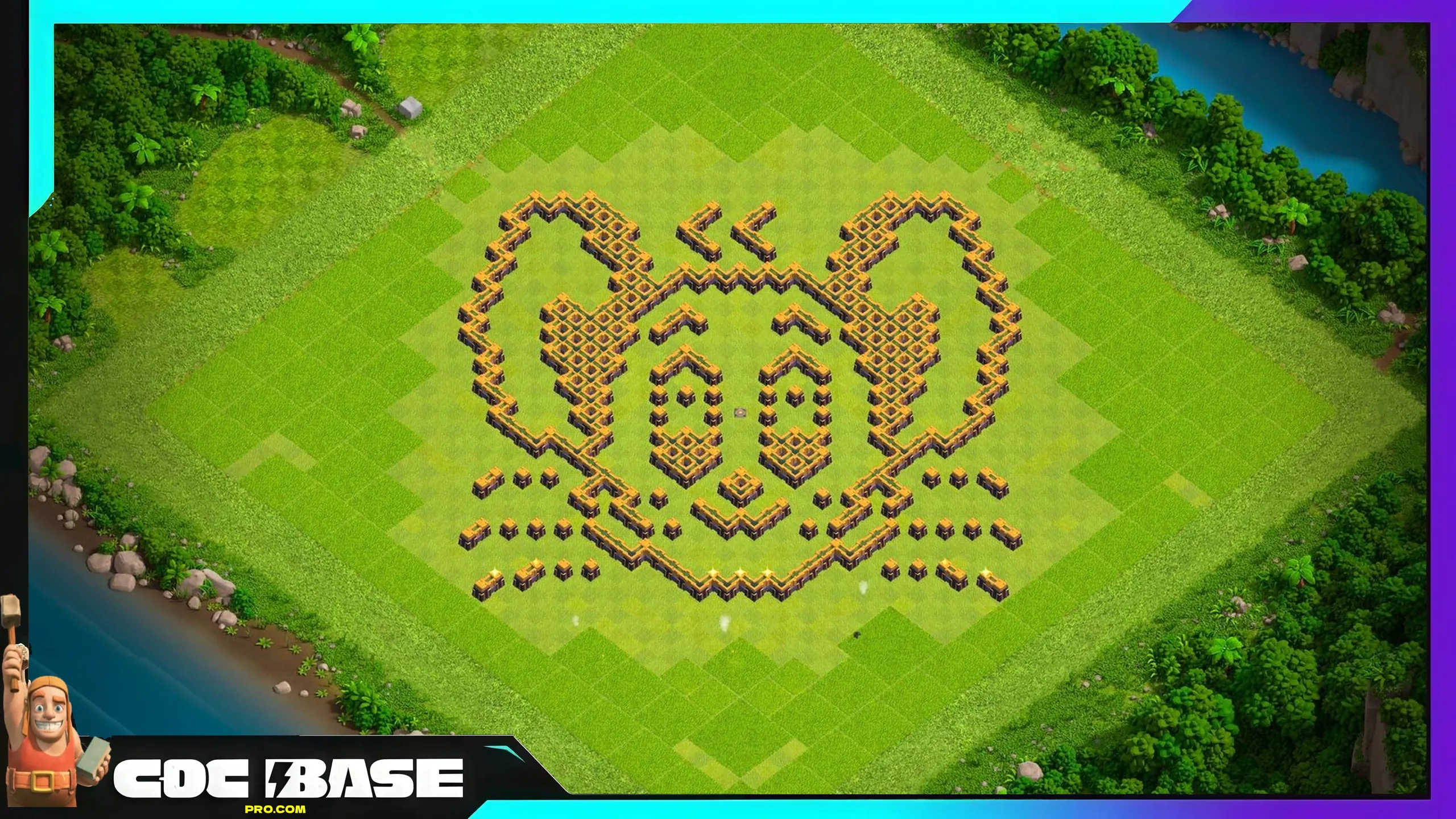 Advanced TH14 Troll Base Link 2026 Fun Layout #12