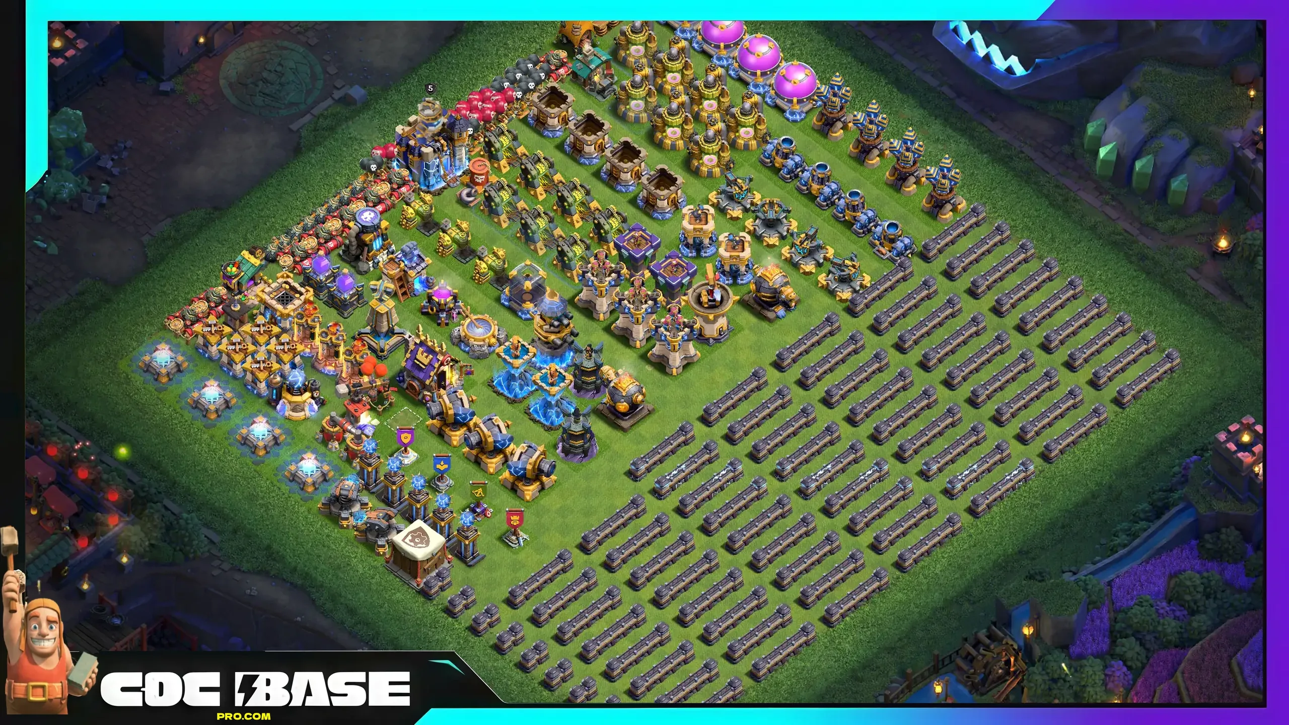 New TH18 Troll Defense Base 2026 Easy Copy #06