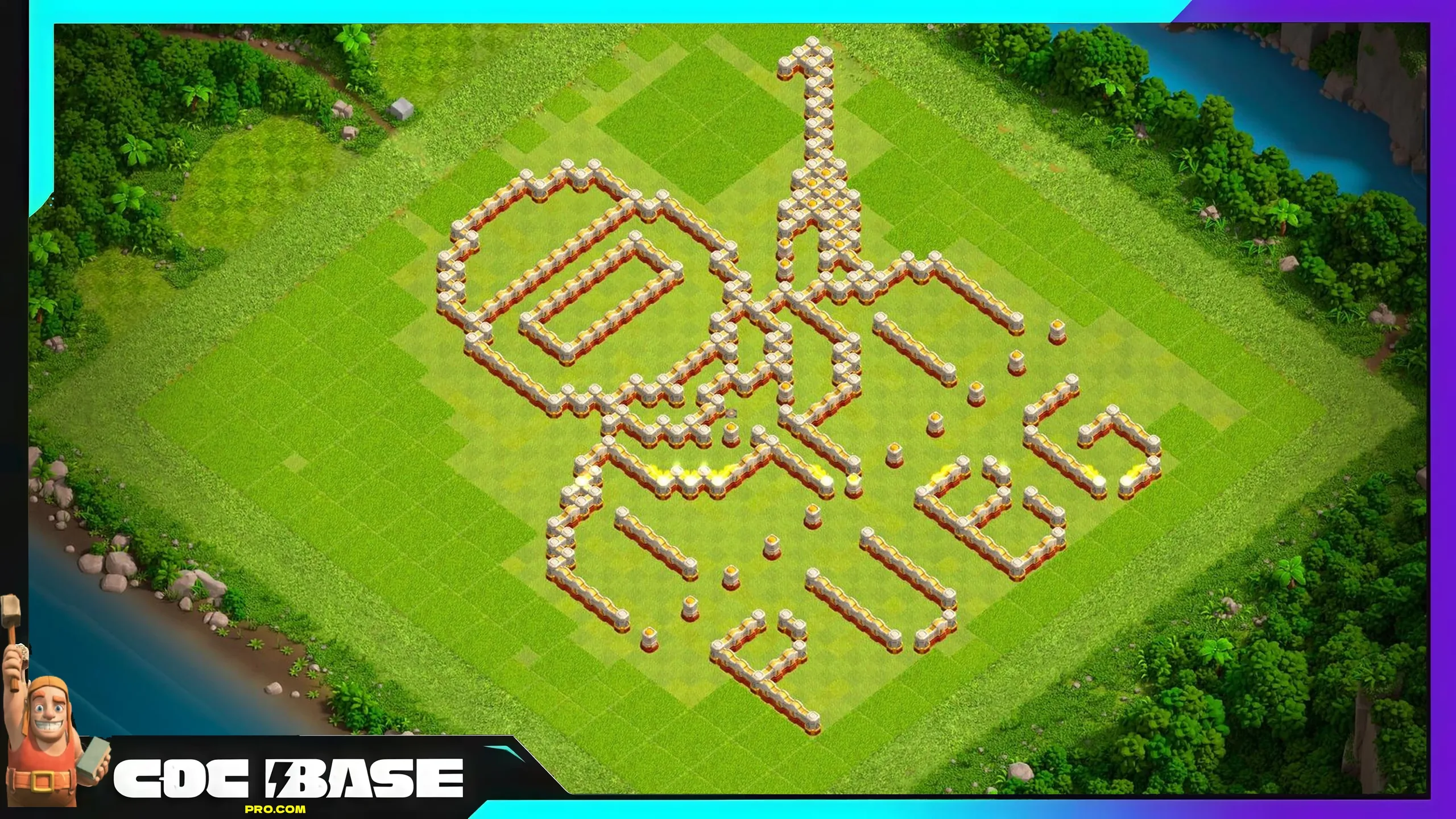 Elite TH16 Troll Base Link 2026 Fun Layout #08